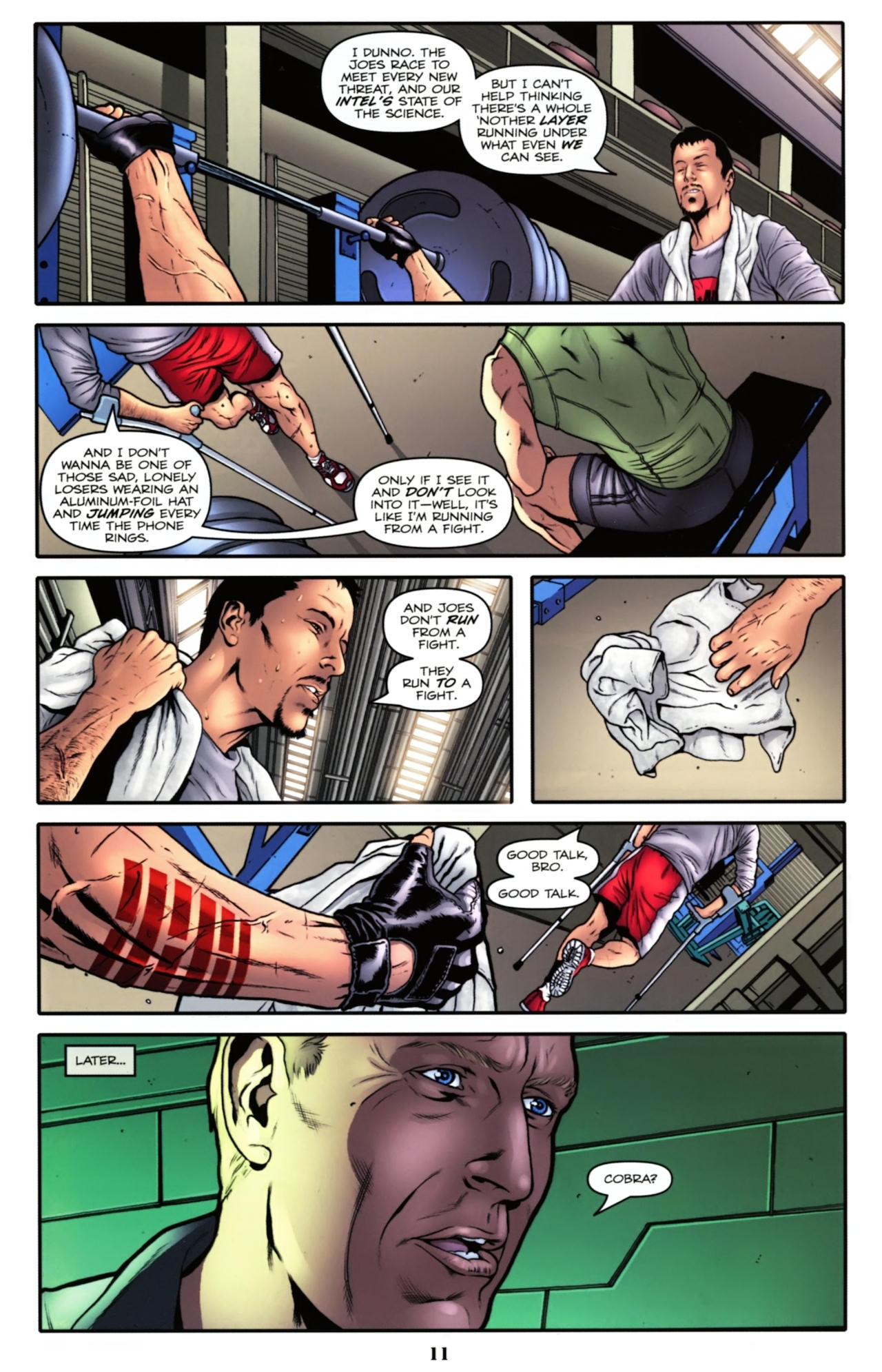 Read online G.I. Joe: Origins comic -  Issue #7 - 13