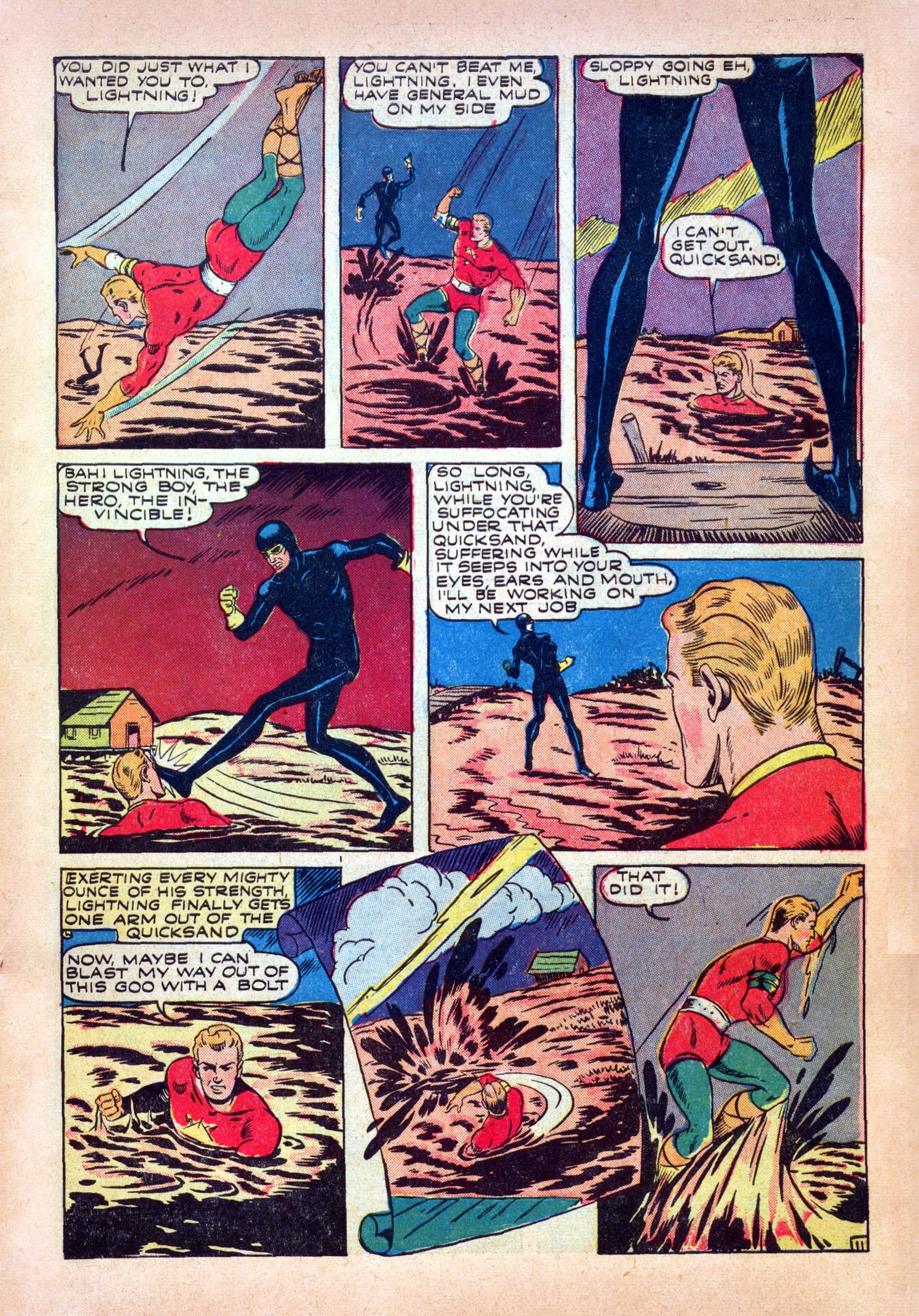 Read online Lightning Comics comic -  Issue #12 - 13