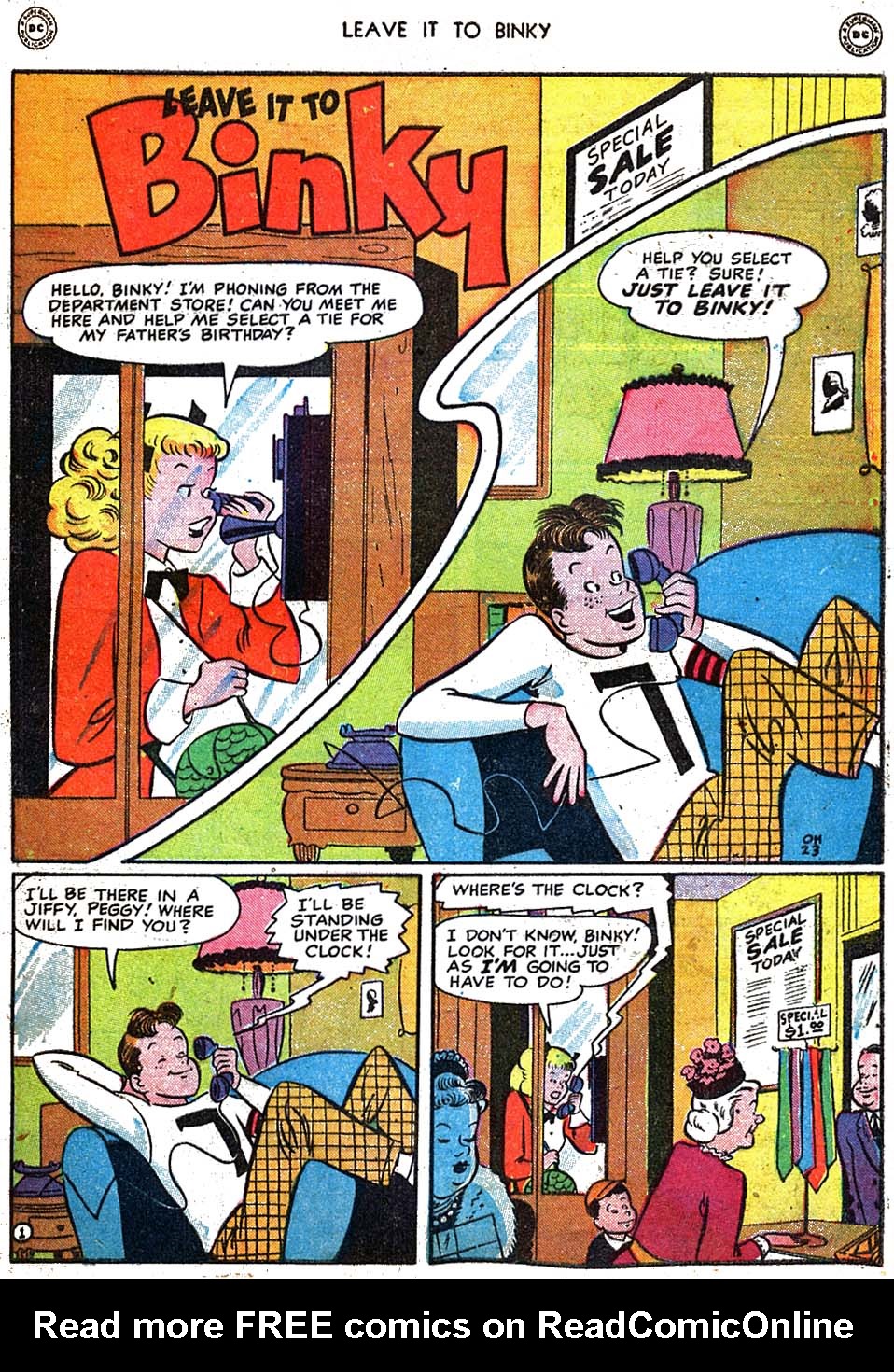 Read online Leave it to Binky comic -  Issue #5 - 43