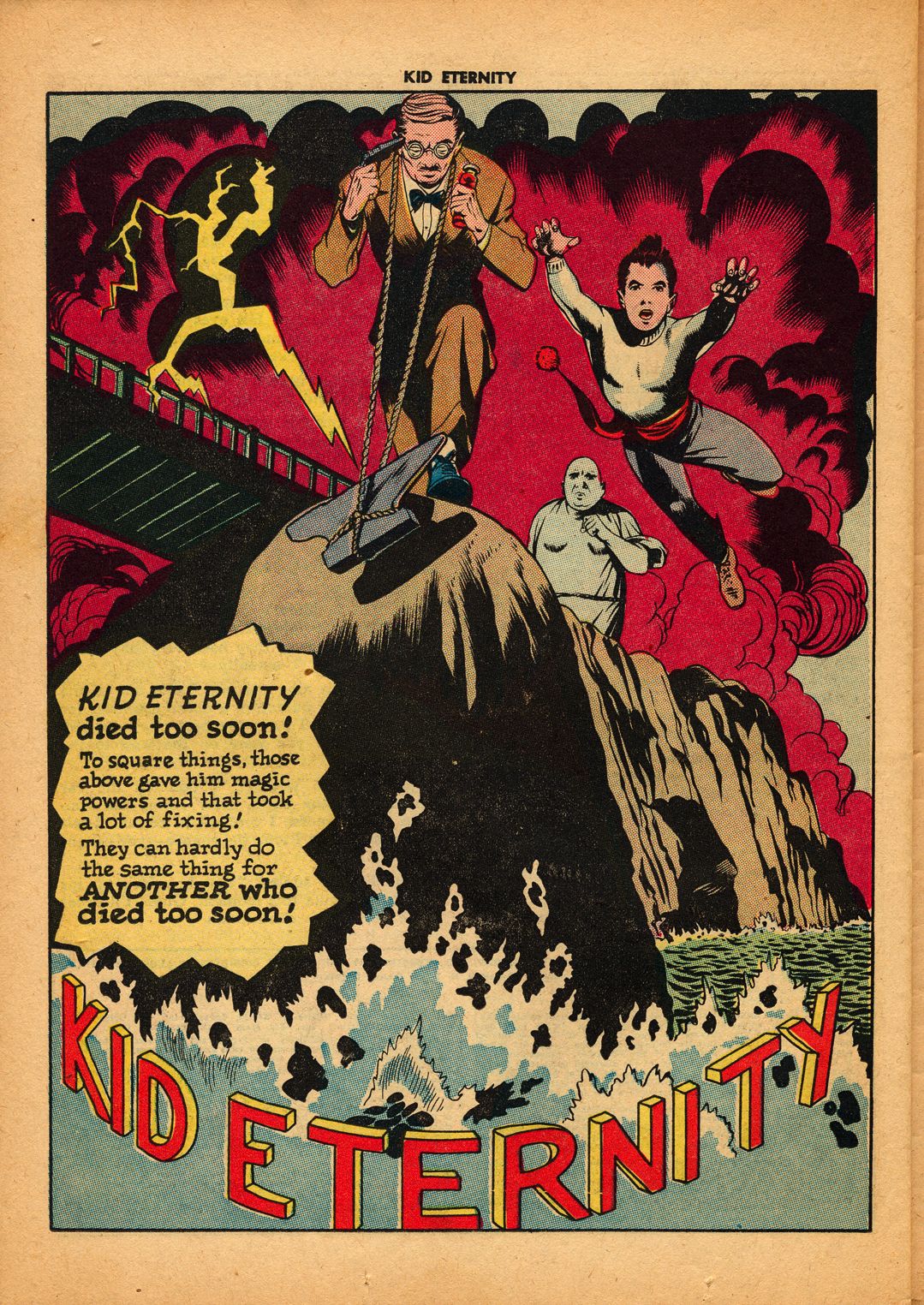 Read online Kid Eternity (1946) comic -  Issue #5 - 36