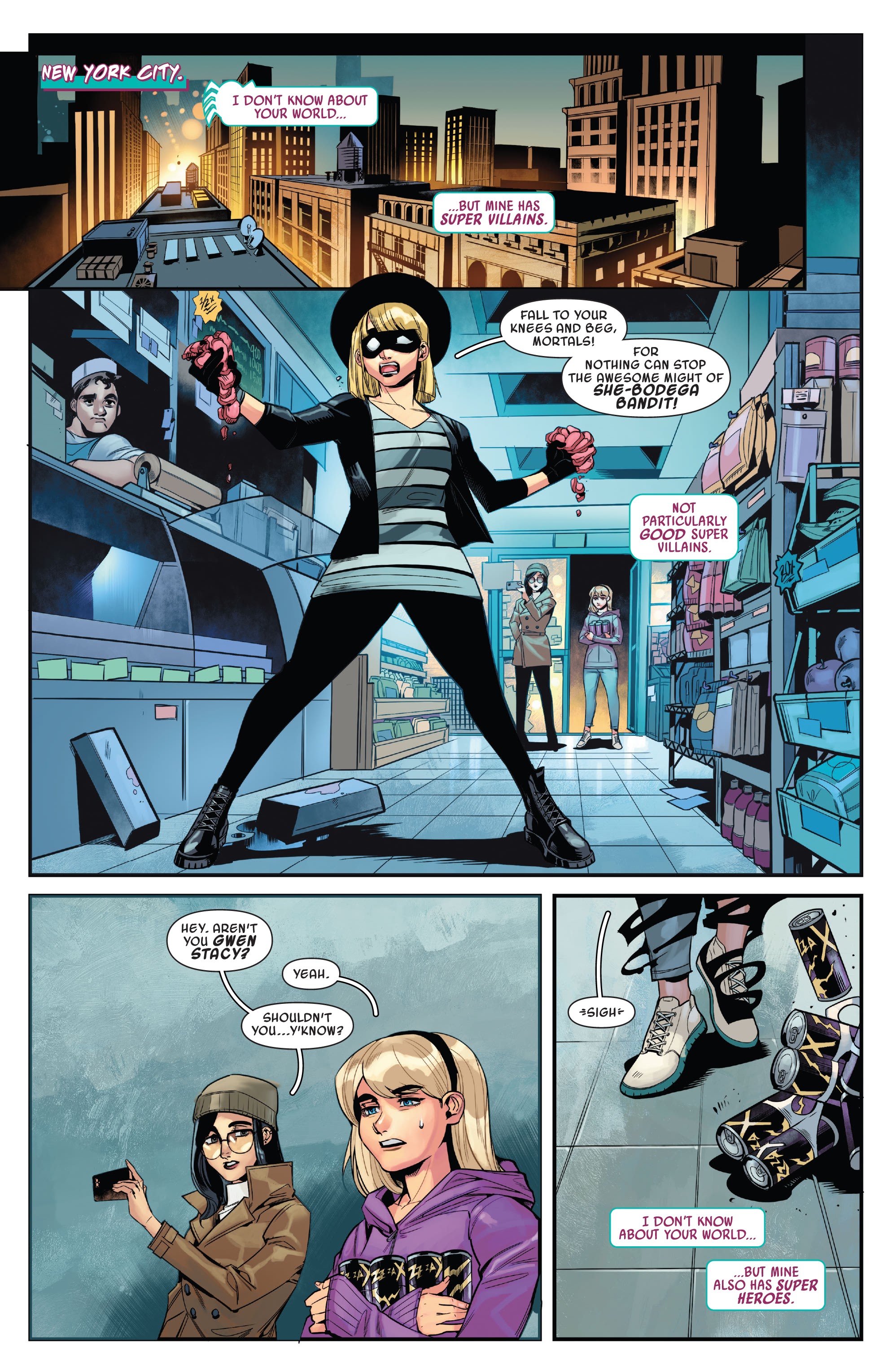 Read online Spider-Gwen: Gwenverse comic -  Issue #1 - 3