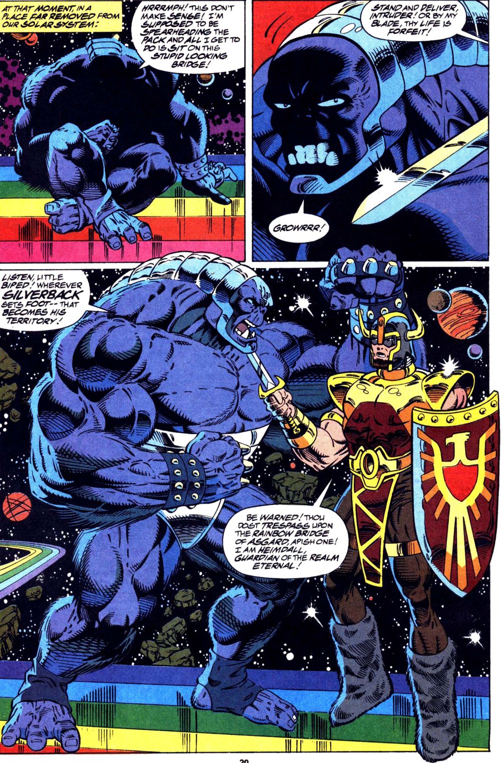 Read online Galactic Guardians comic -  Issue #1 - 17