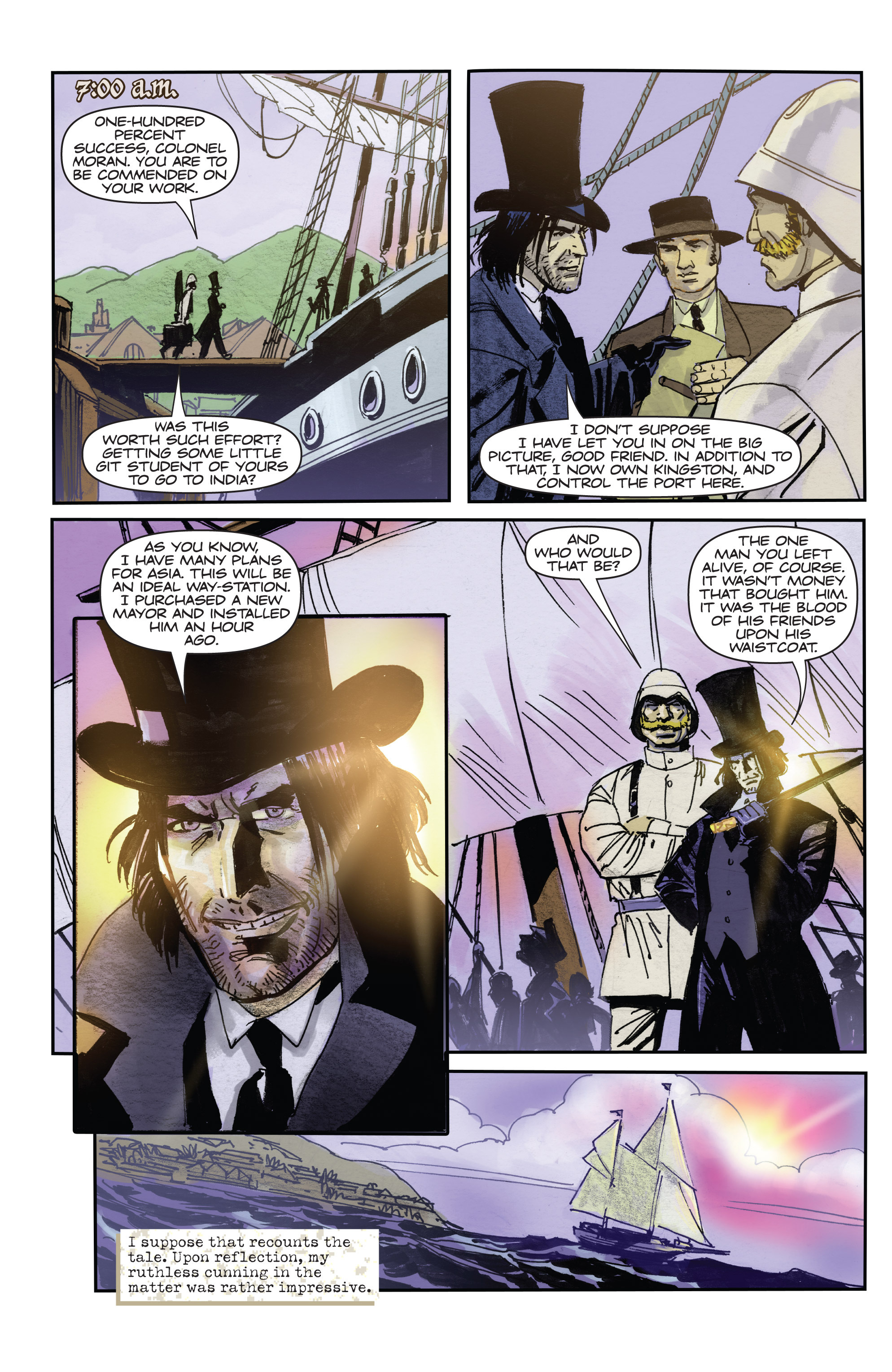 Read online Moriarty comic -  Issue # TPB 2 - 76
