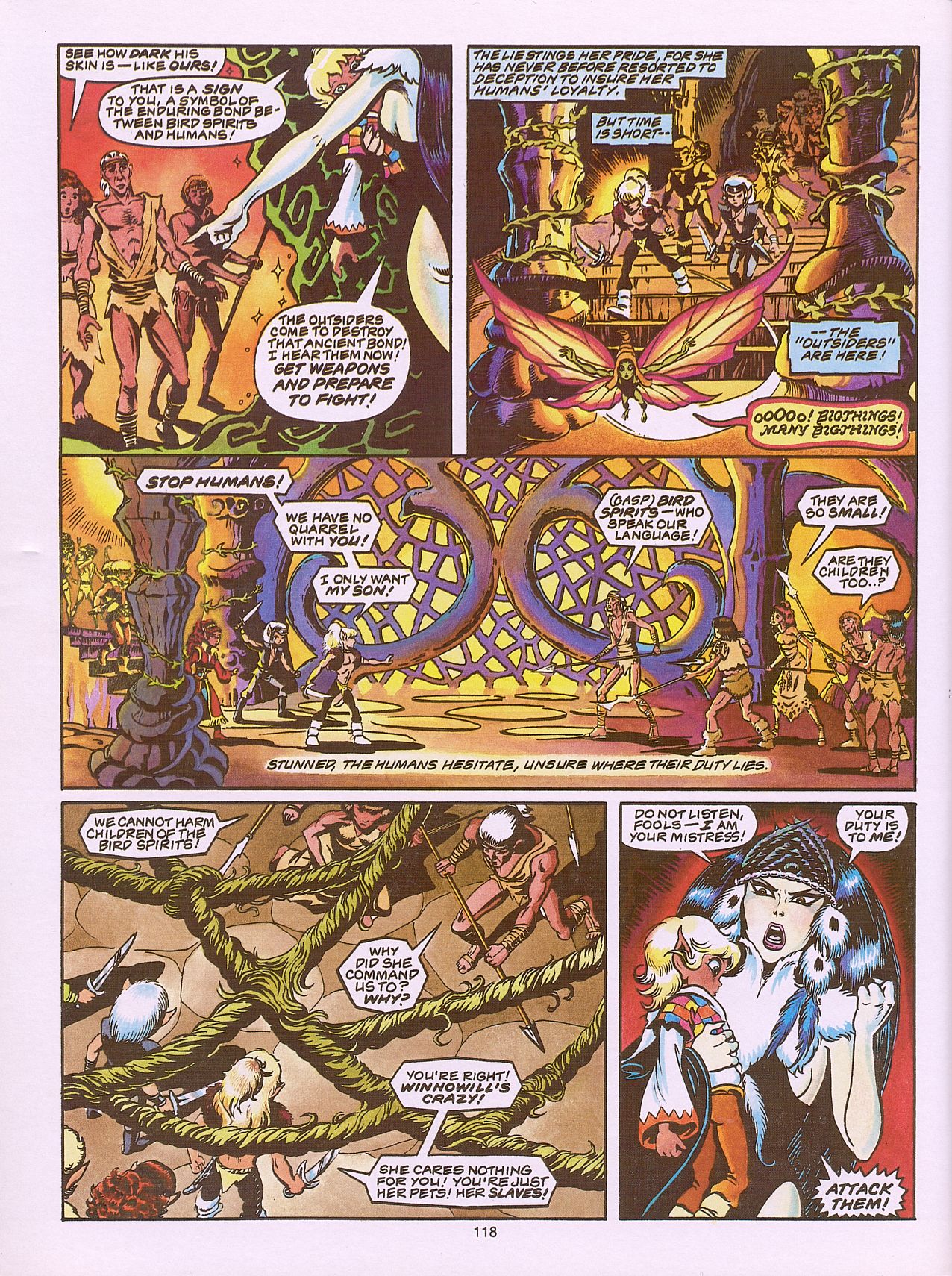 Read online ElfQuest (Starblaze Edition) comic -  Issue # TPB 3 - 123