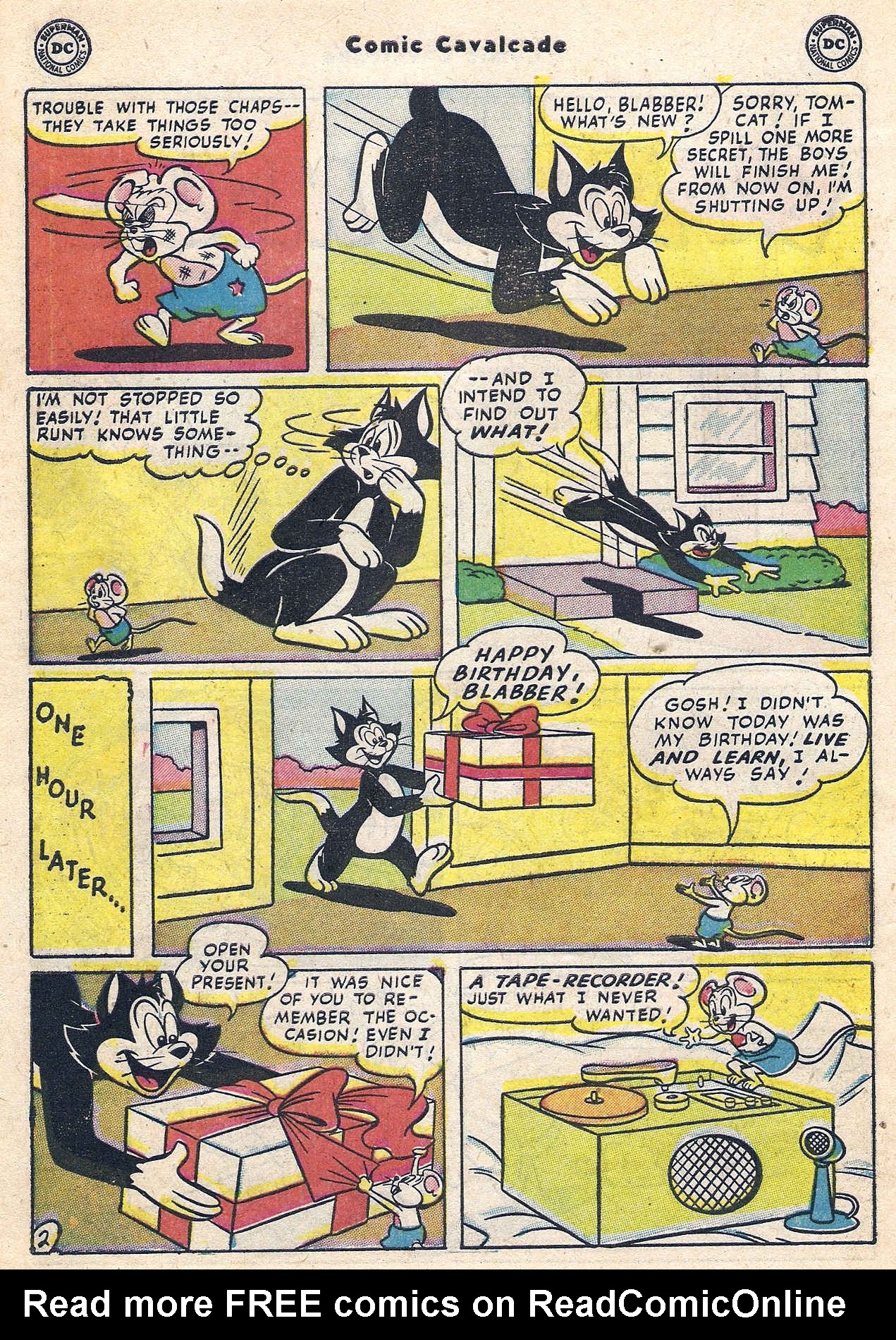 Read online Comic Cavalcade comic -  Issue #56 - 64