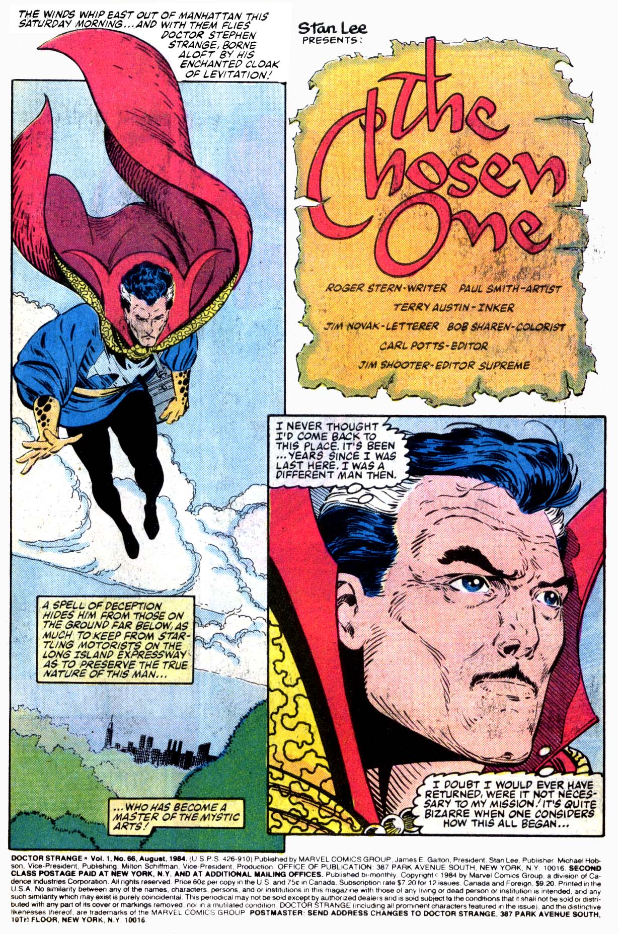 Read online Doctor Strange (1974) comic -  Issue #66 - 2