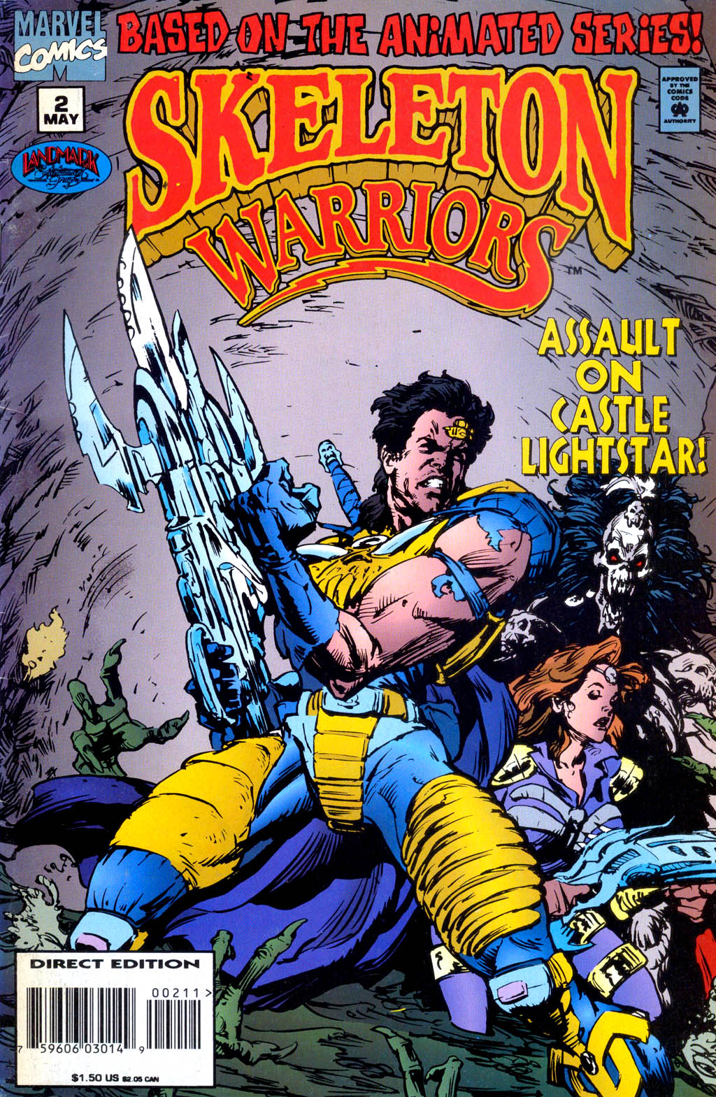 Read online Skeleton Warriors comic -  Issue #2 - 1