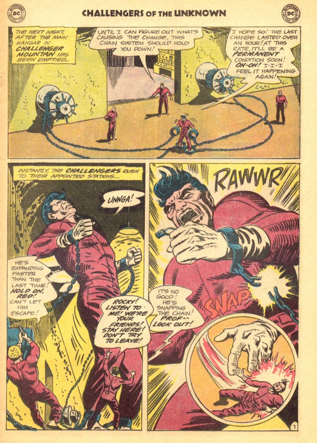 Read online Challengers of the Unknown (1958) comic -  Issue #36 - 9