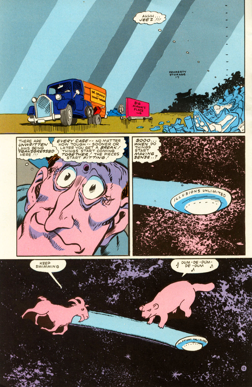 Read online Wasteland (1987) comic -  Issue #18 - 13