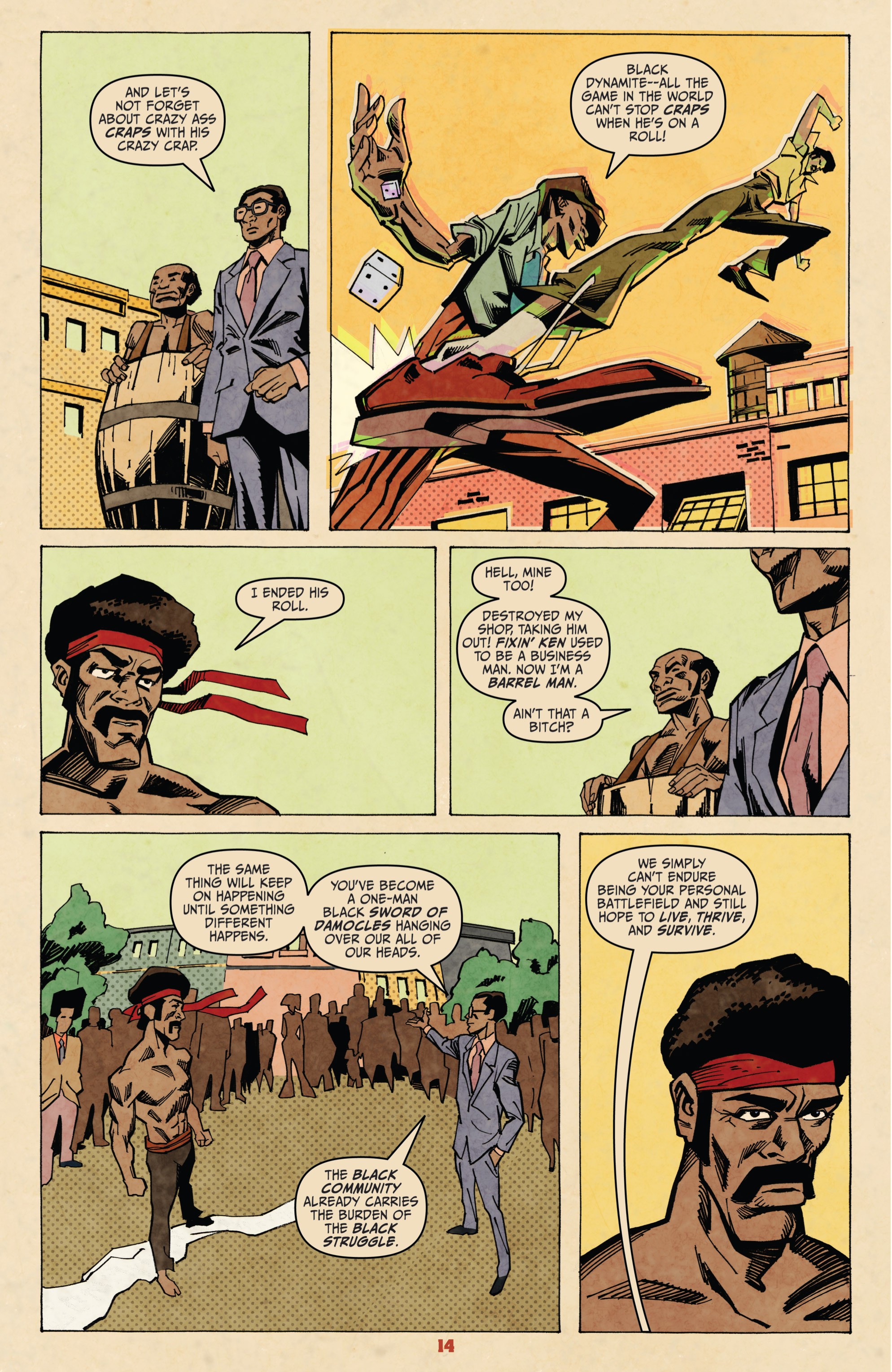 Read online Black Dynamite comic -  Issue #1 - 16