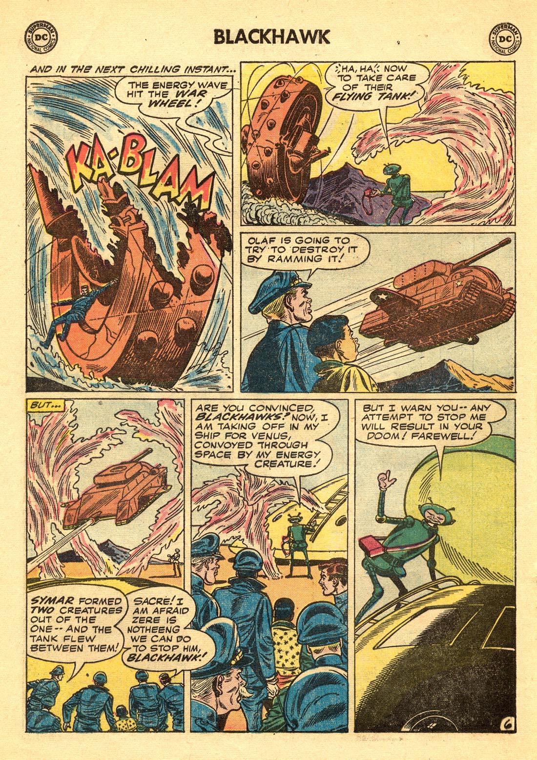 Read online Blackhawk (1957) comic -  Issue #142 - 8
