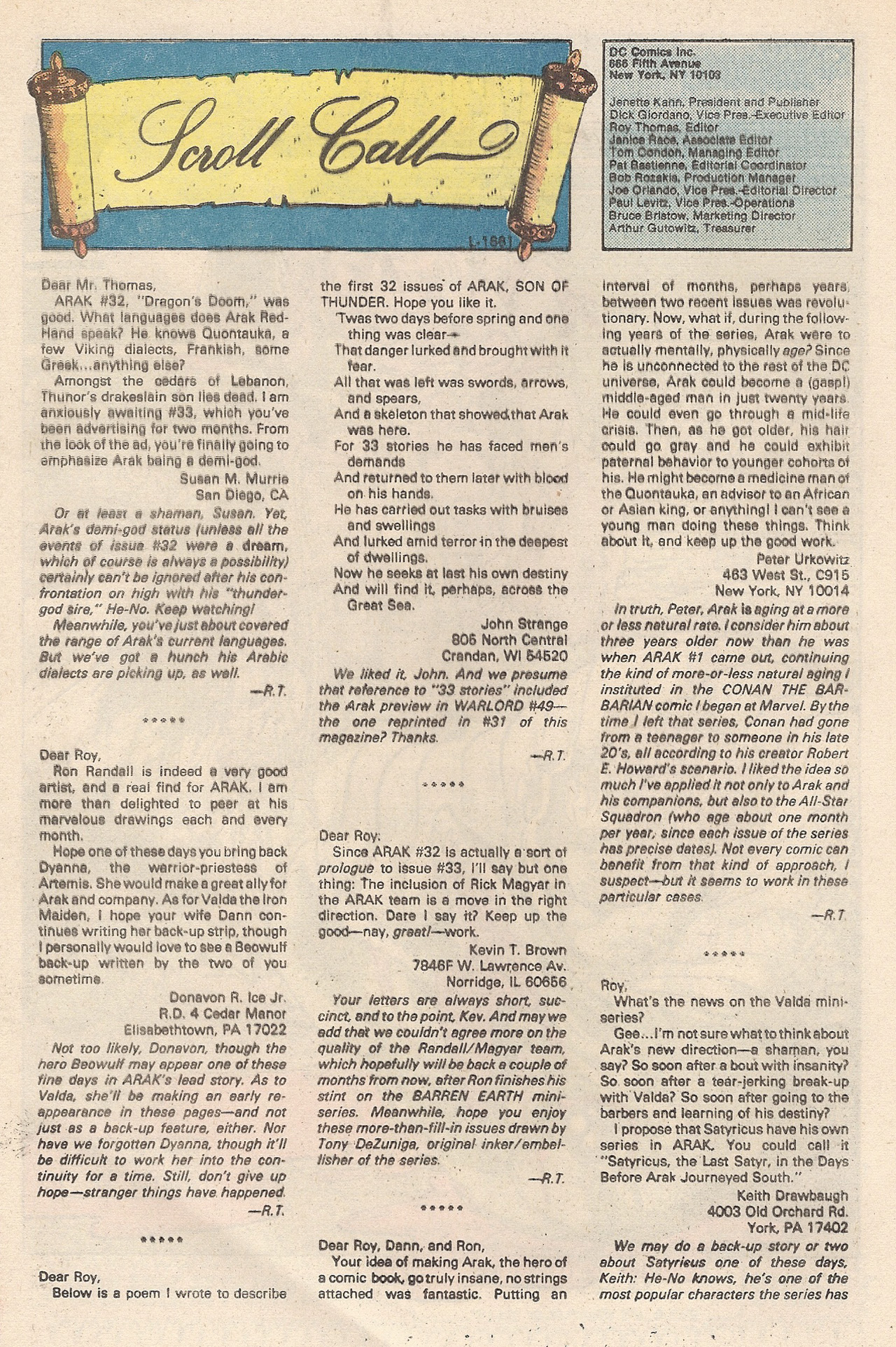 Read online Arak Son of Thunder comic -  Issue #37 - 32