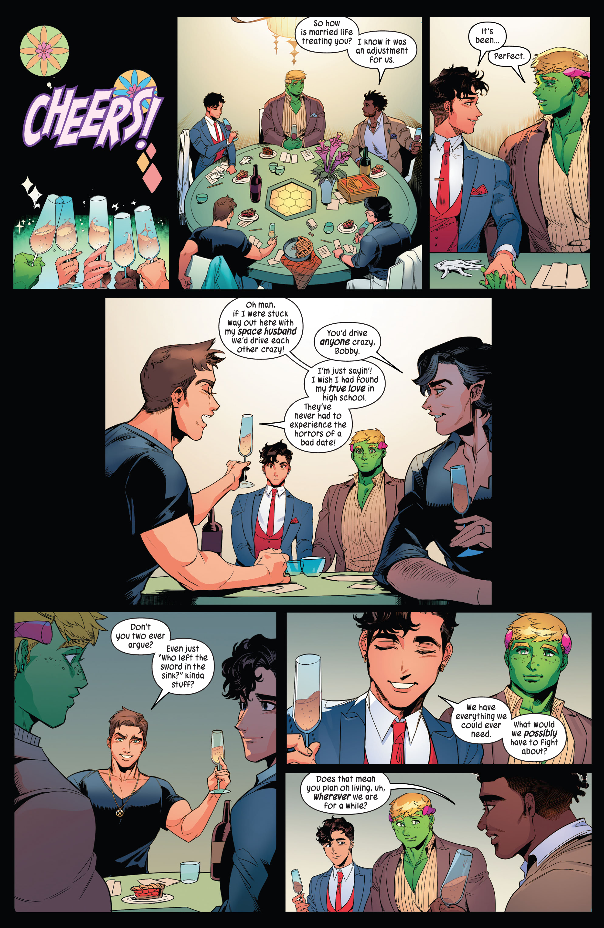 Read online Hulkling & Wiccan comic -  Issue #1 - 6