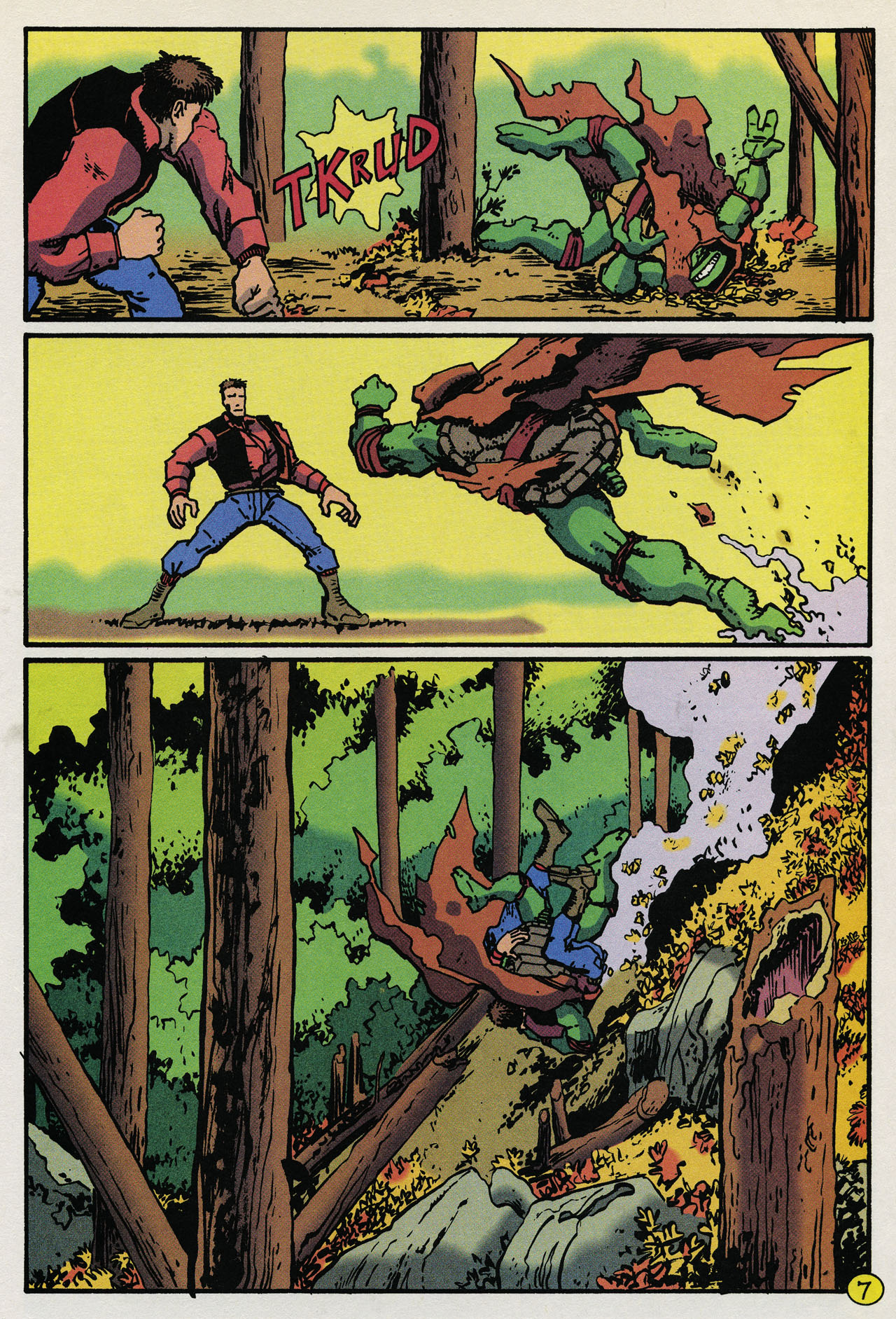 Teenage Mutant Ninja Turtles (1993) Issue #4 #4 - English 9