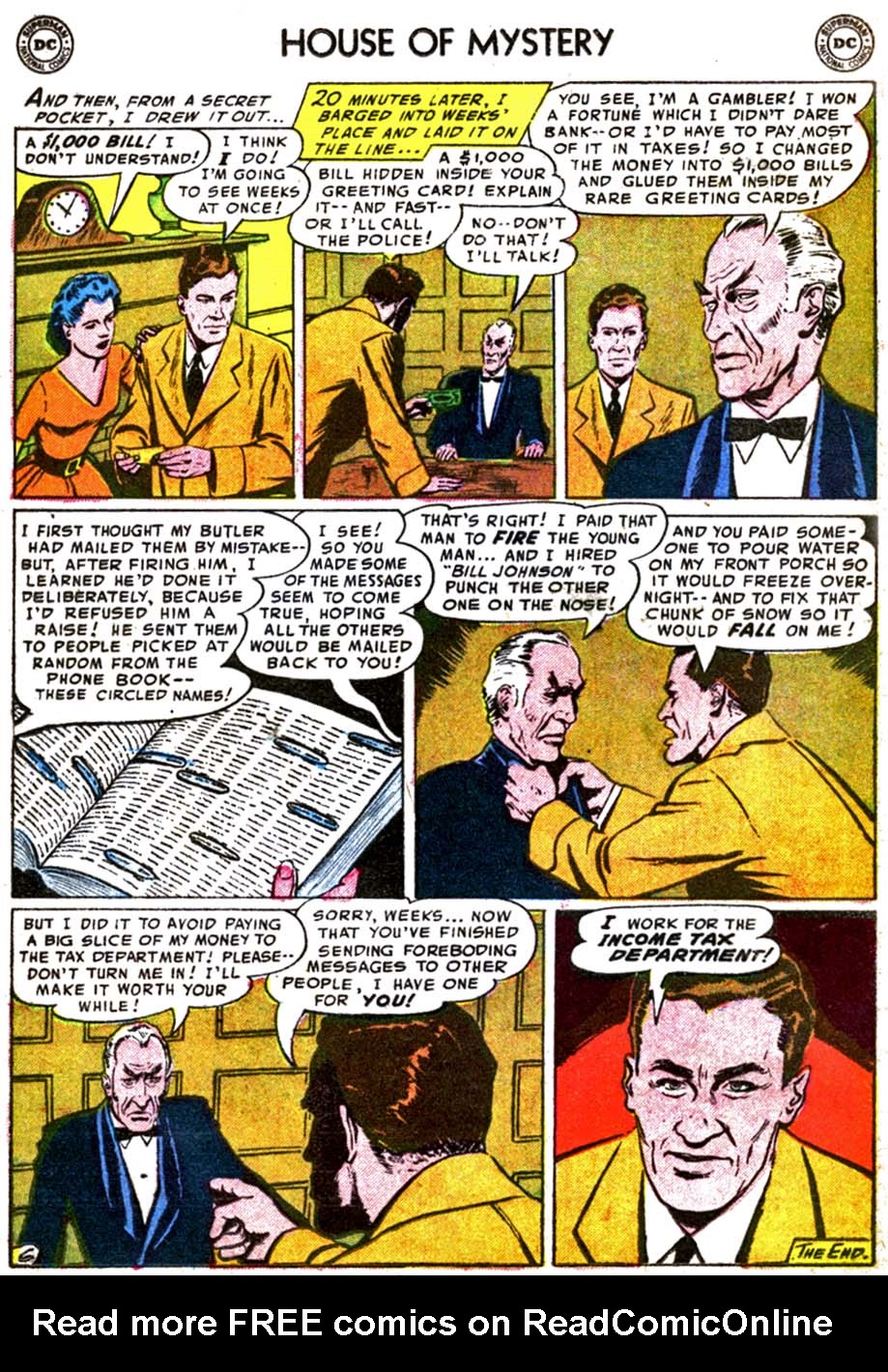 Read online House of Mystery (1951) comic -  Issue #41 - 22
