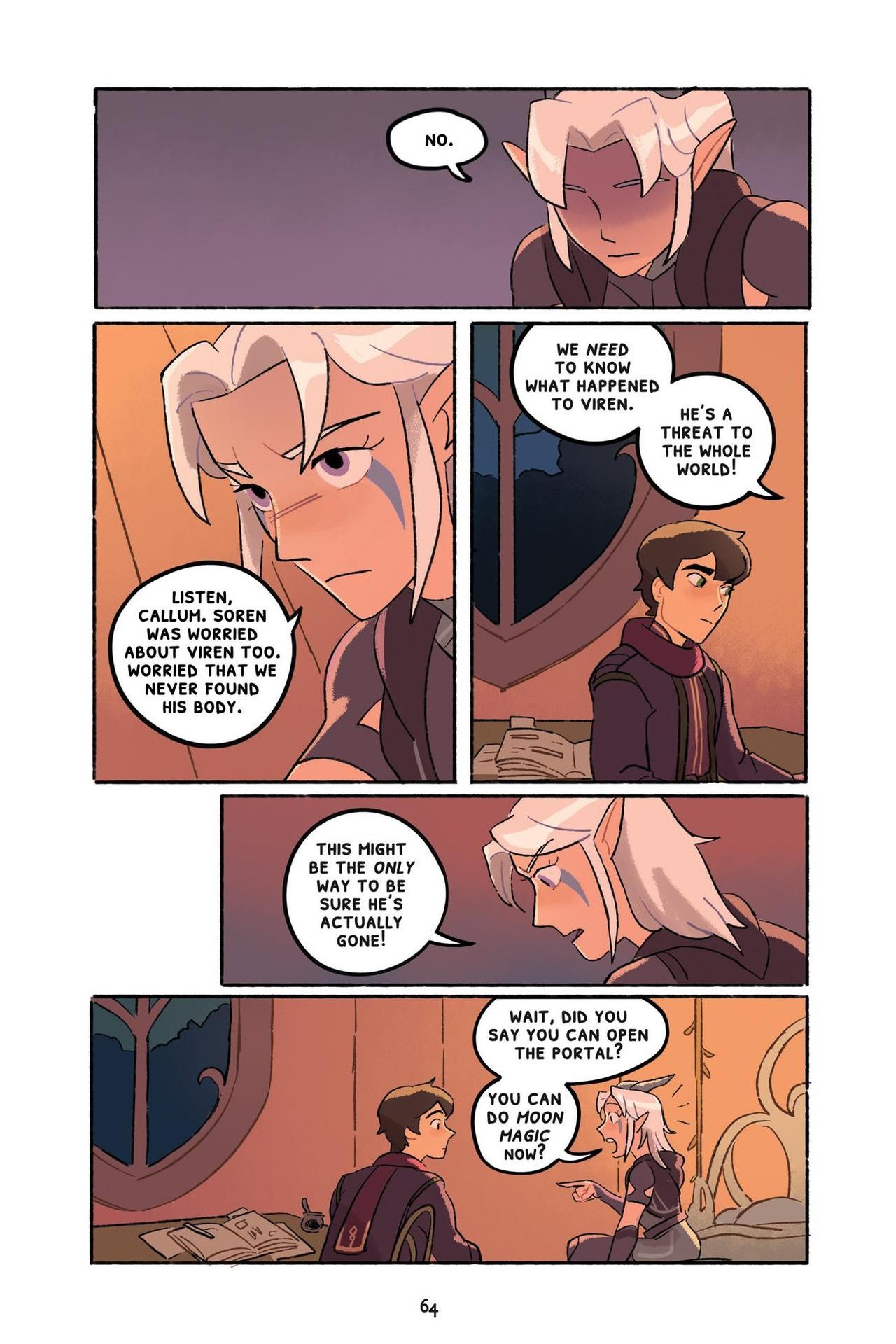 Read online Through the Moon: The Dragon Prince Graphic Novel comic -  Issue # TPB - 68