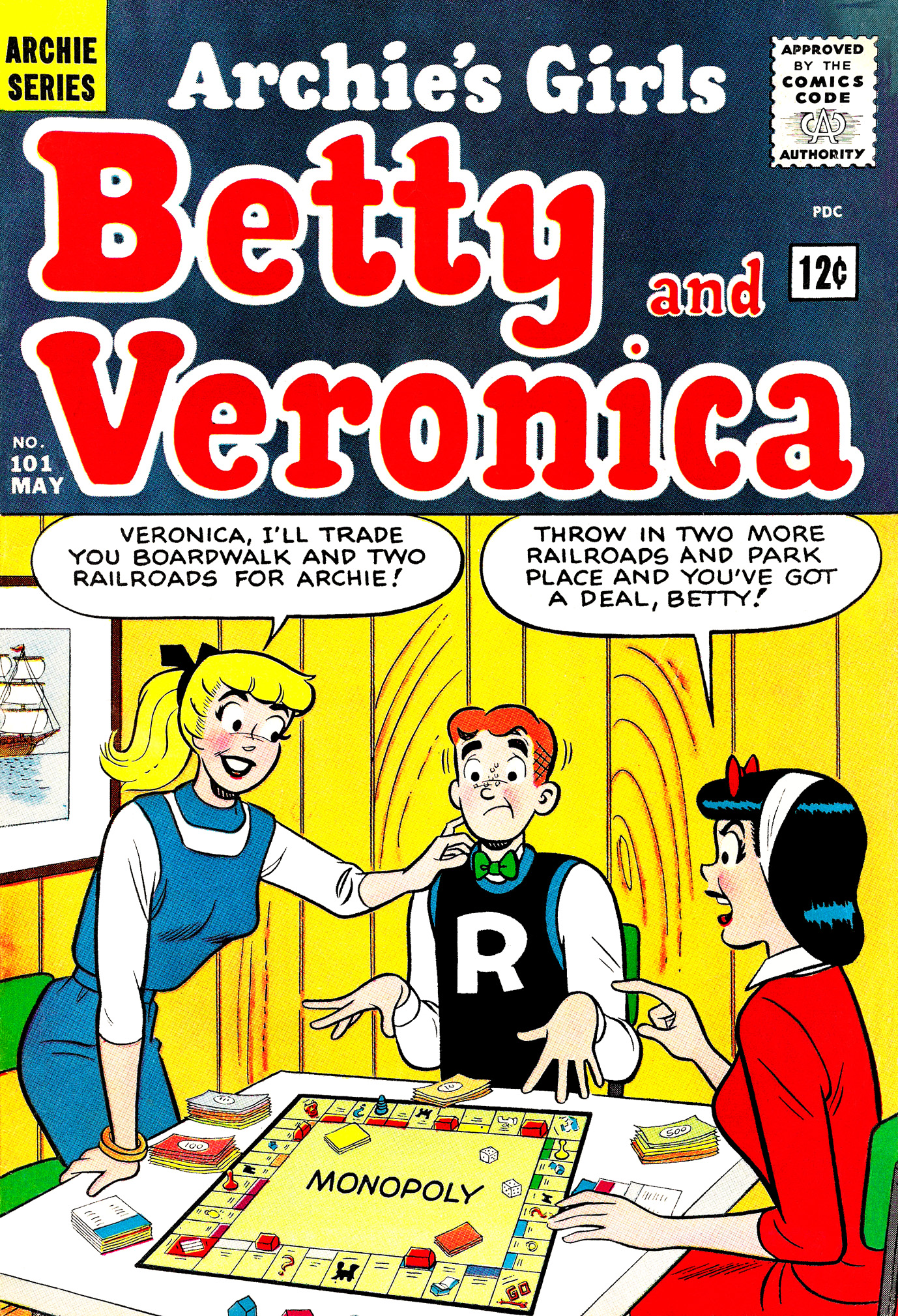 Read online Archie's Girls Betty and Veronica comic -  Issue #101 - 1