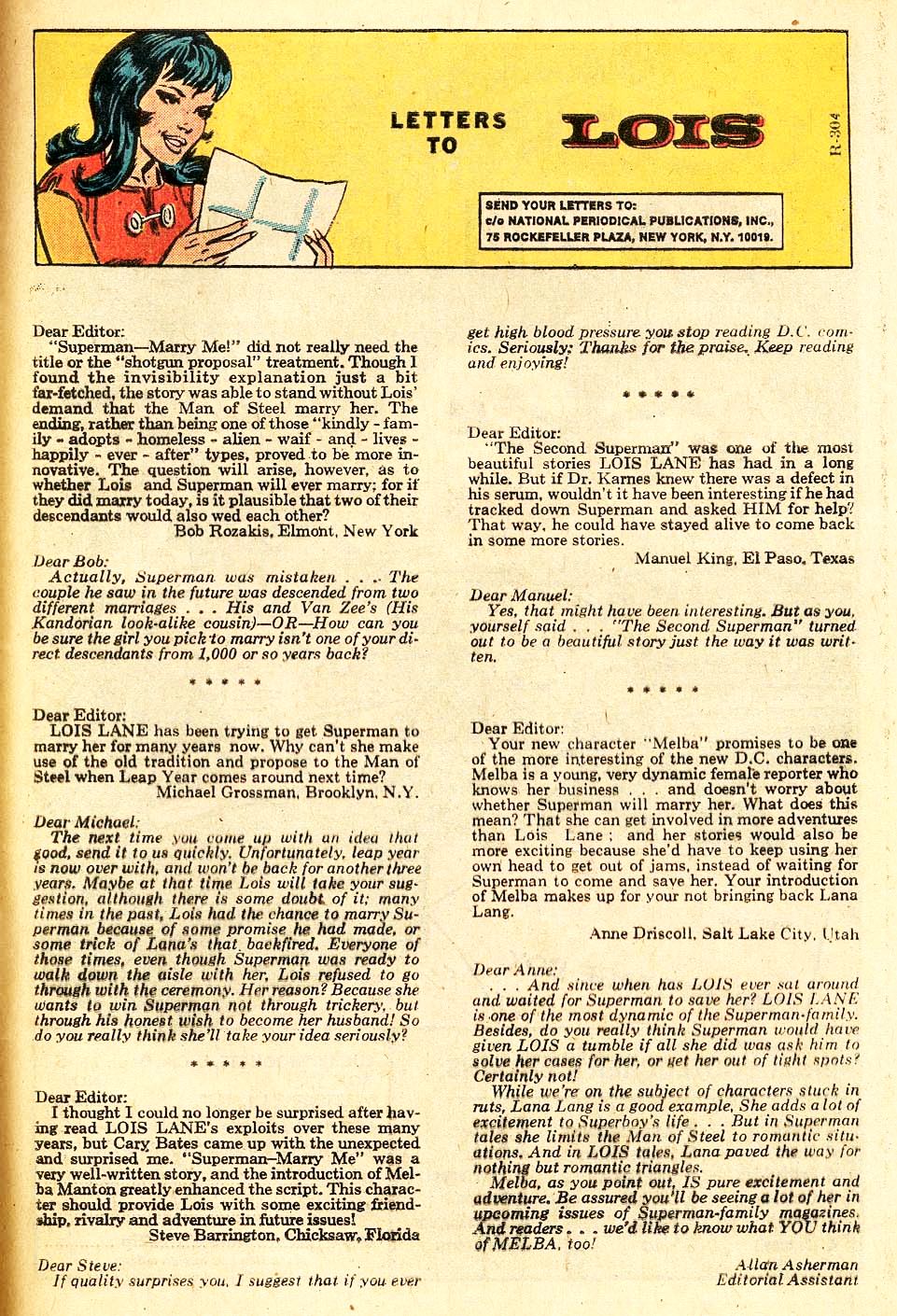Read online Superman's Girl Friend, Lois Lane comic -  Issue #135 - 33