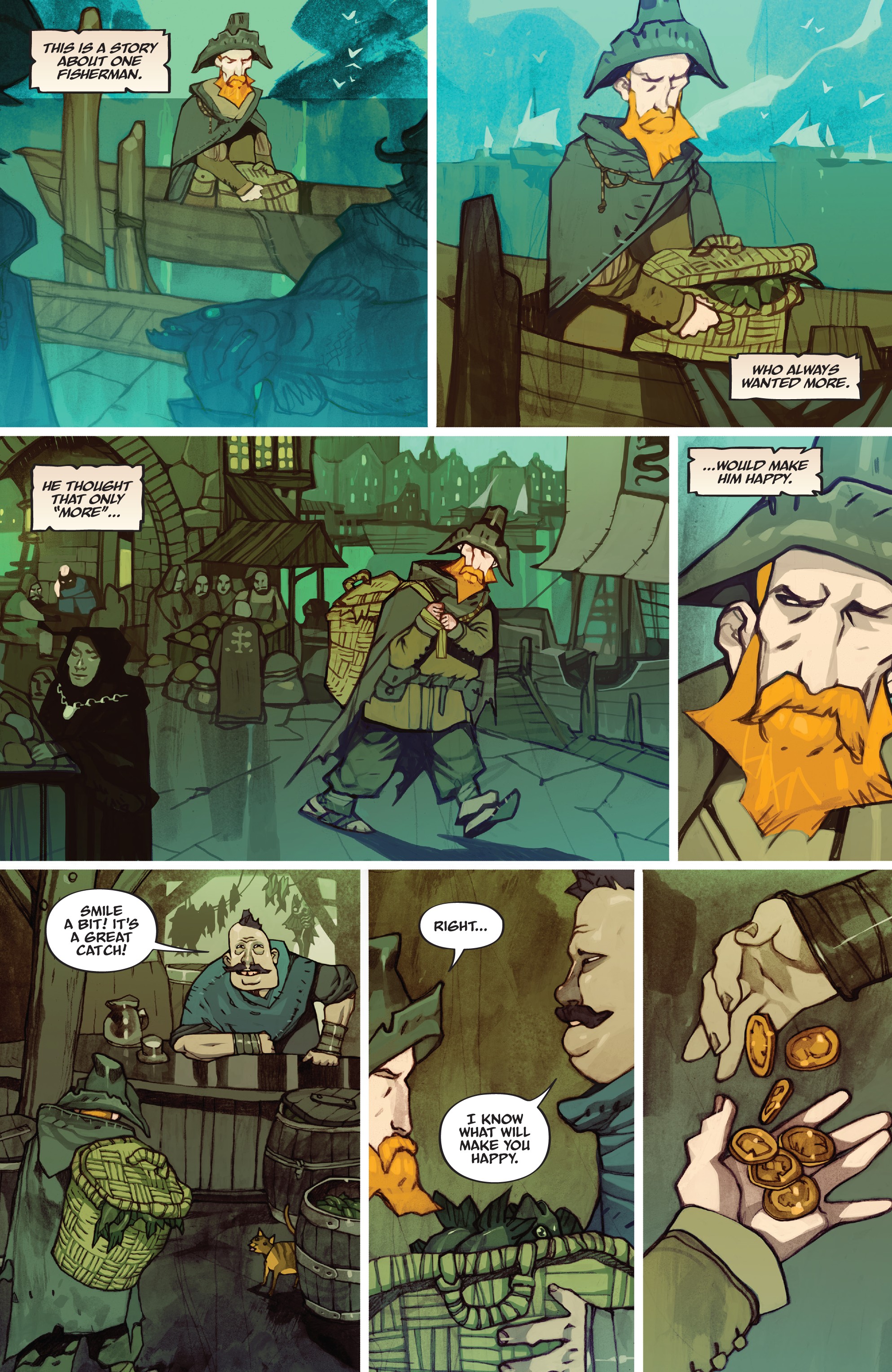 Read online Jim Henson's The Storyteller: Sirens comic -  Issue #1 - 6