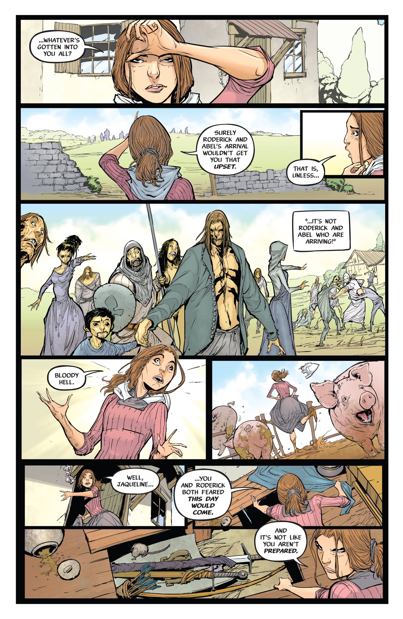 Read online Pestilence: A Story of Satan comic -  Issue #2 - 13