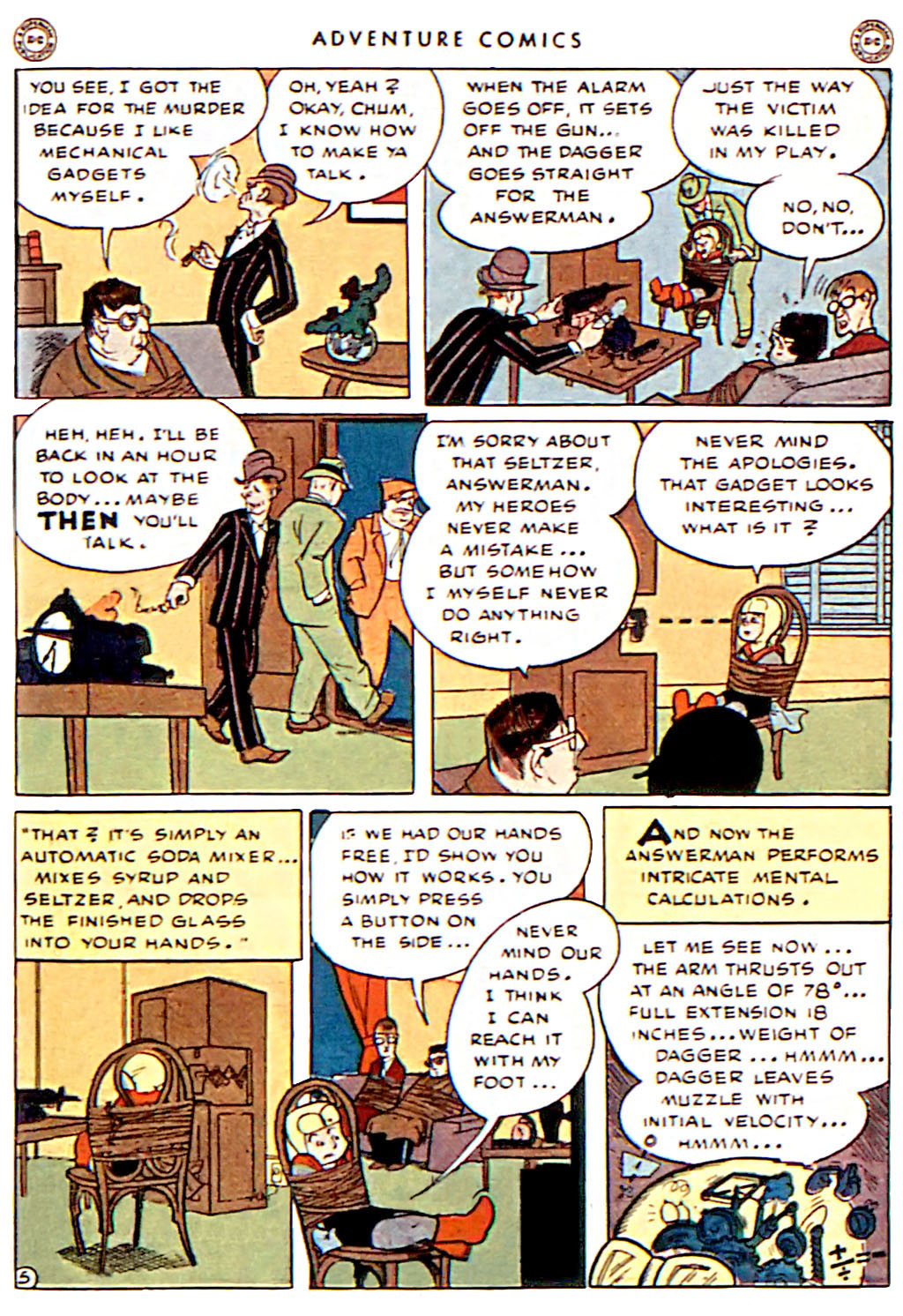 Read online Adventure Comics (1938) comic -  Issue #99 - 39