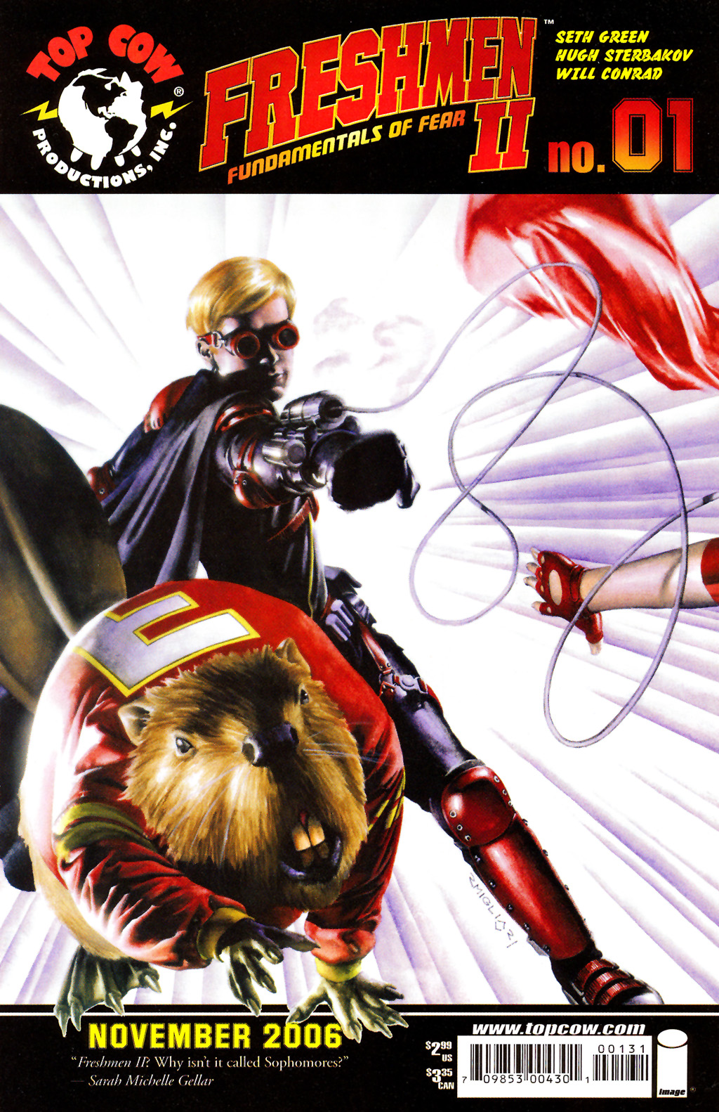 Read online Freshmen II: Fundamentals of Fear comic -  Issue #1 - 1