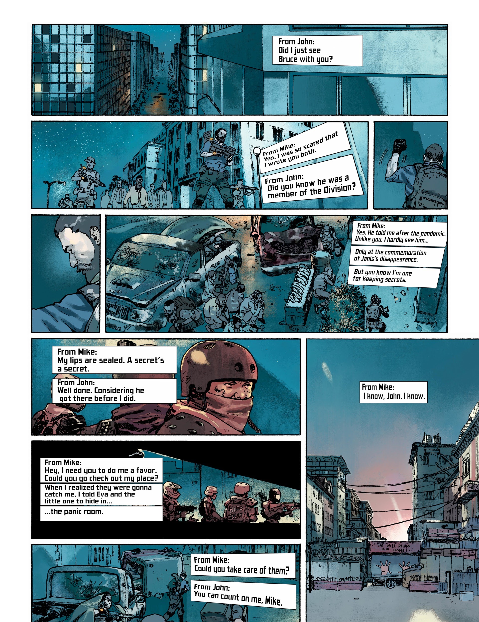 Read online Tom Clancy's The Division: Remission comic -  Issue # Full - 16