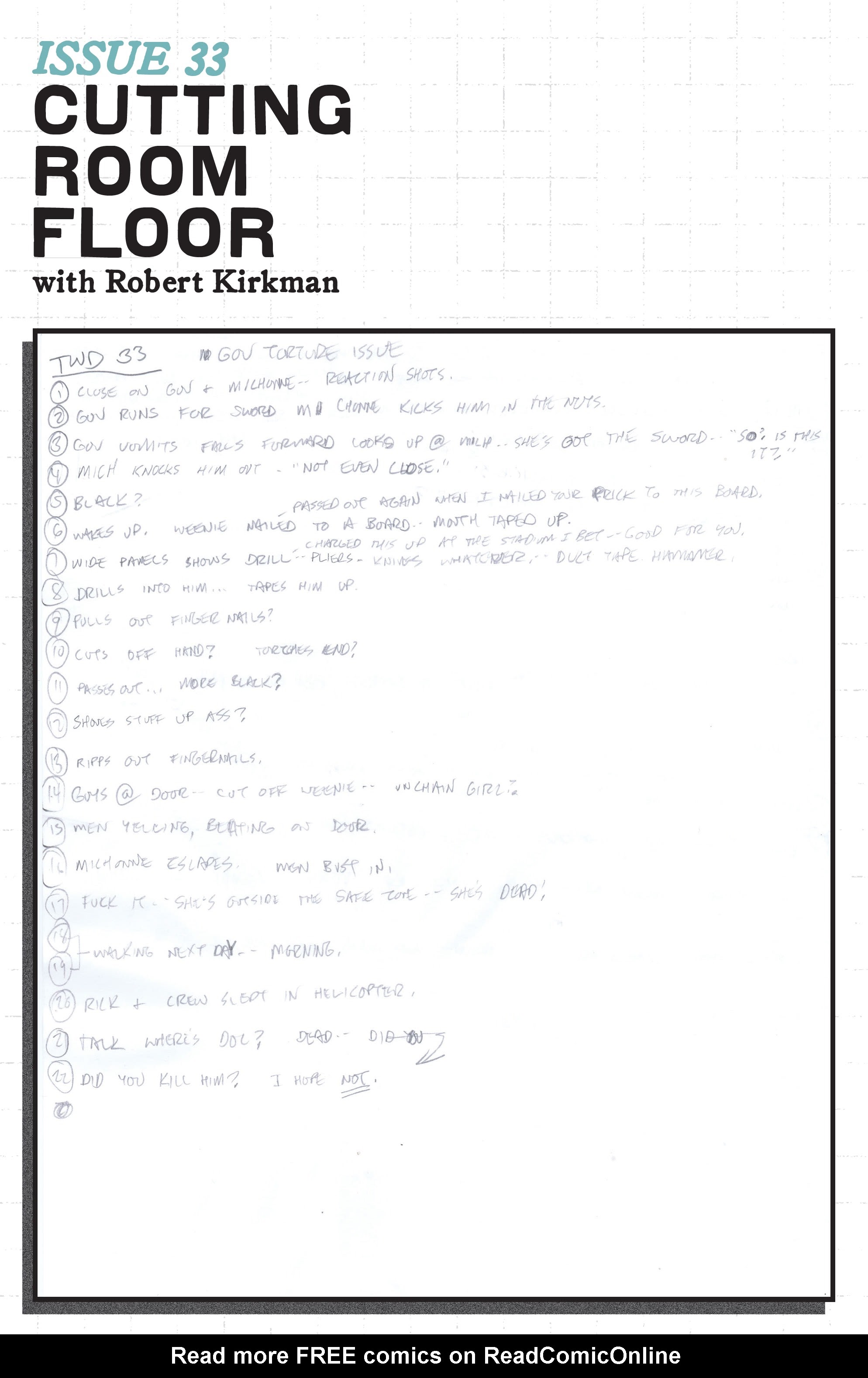 Read online The Walking Dead Deluxe comic -  Issue #33 - 32