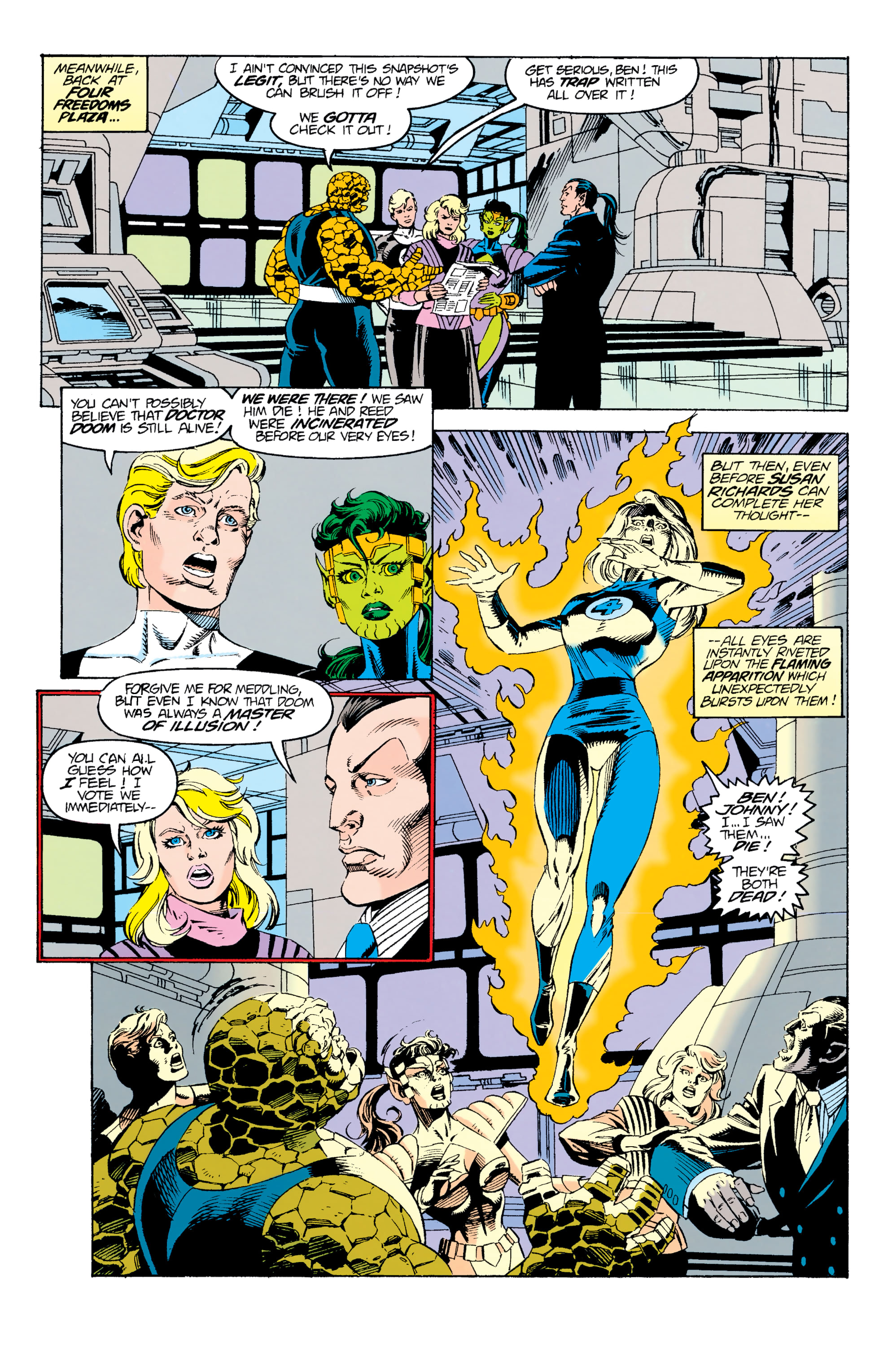Read online Fantastic Four Epic Collection comic -  Issue # Nobody Gets Out Alive (Part 3) - 92
