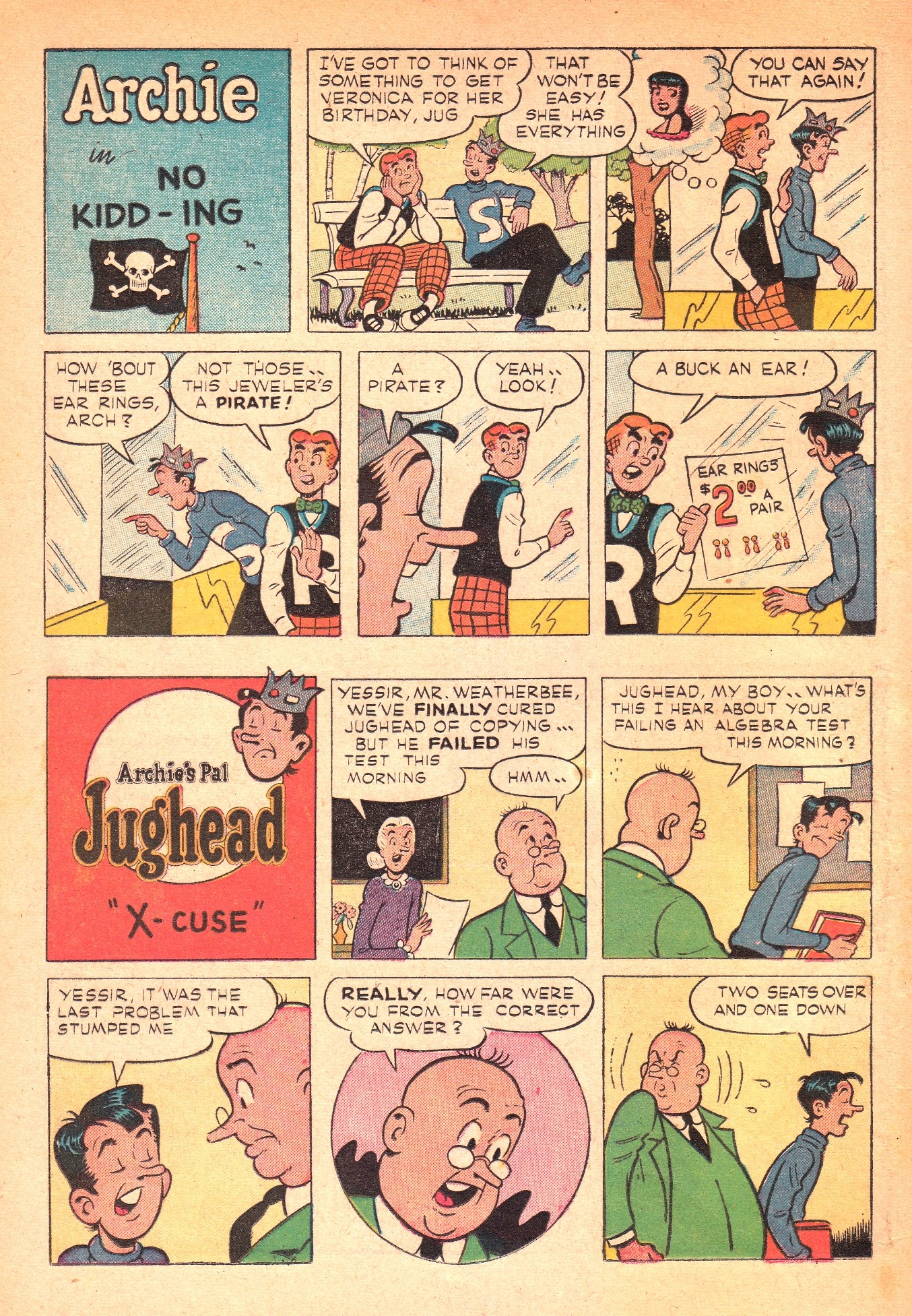 Read online Archie's Joke Book Magazine comic -  Issue #3 - 16