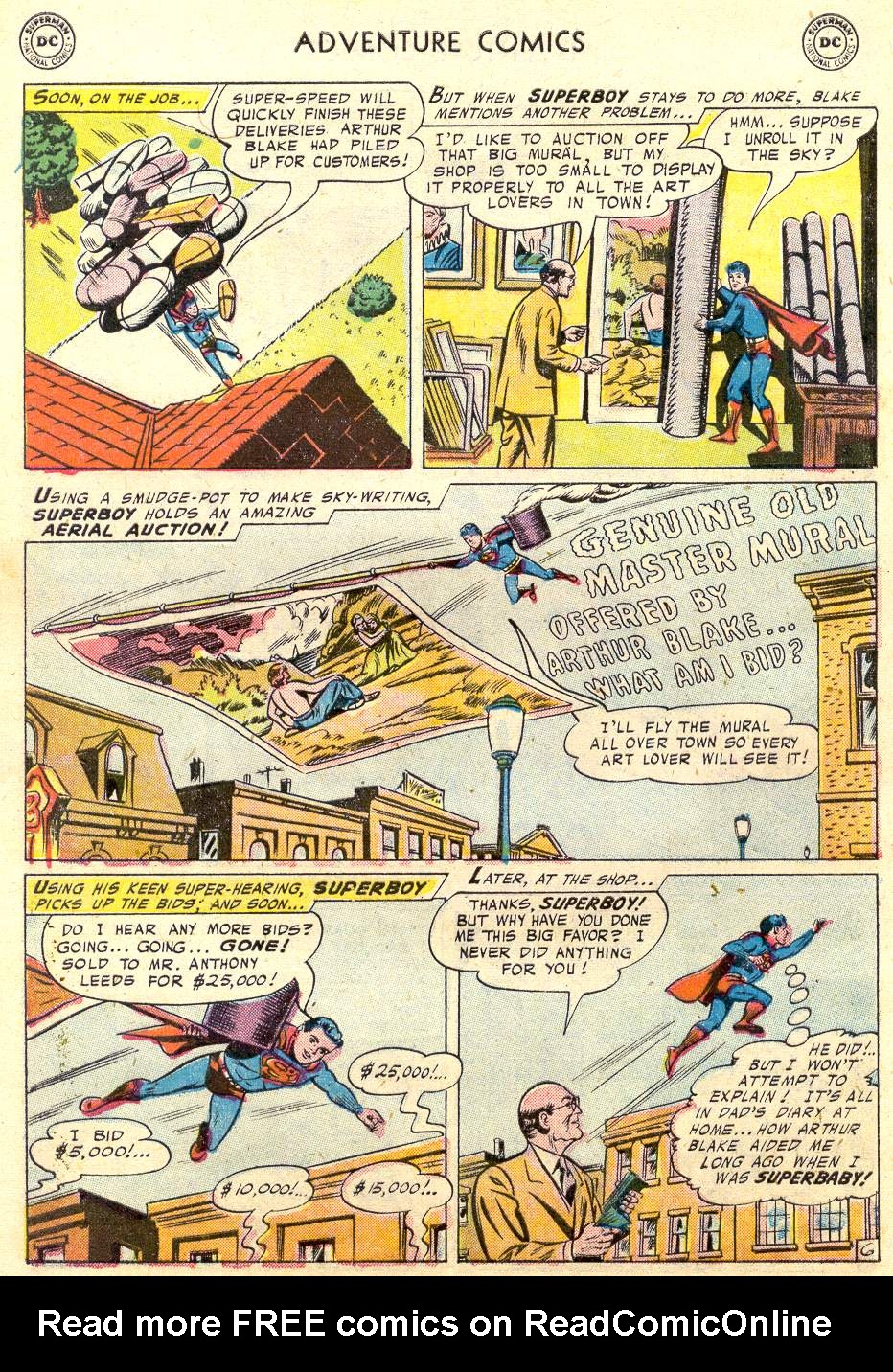 Read online Adventure Comics (1938) comic -  Issue #231 - 9