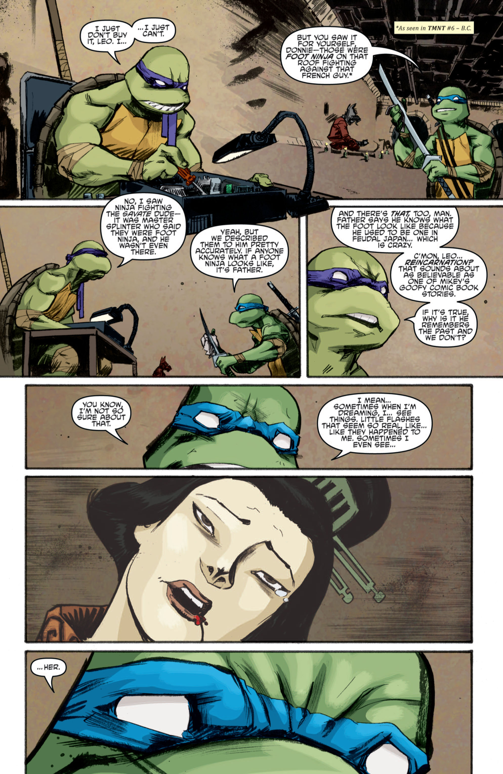 Read online Teenage Mutant Ninja Turtles (2011) comic -  Issue #7 - 10