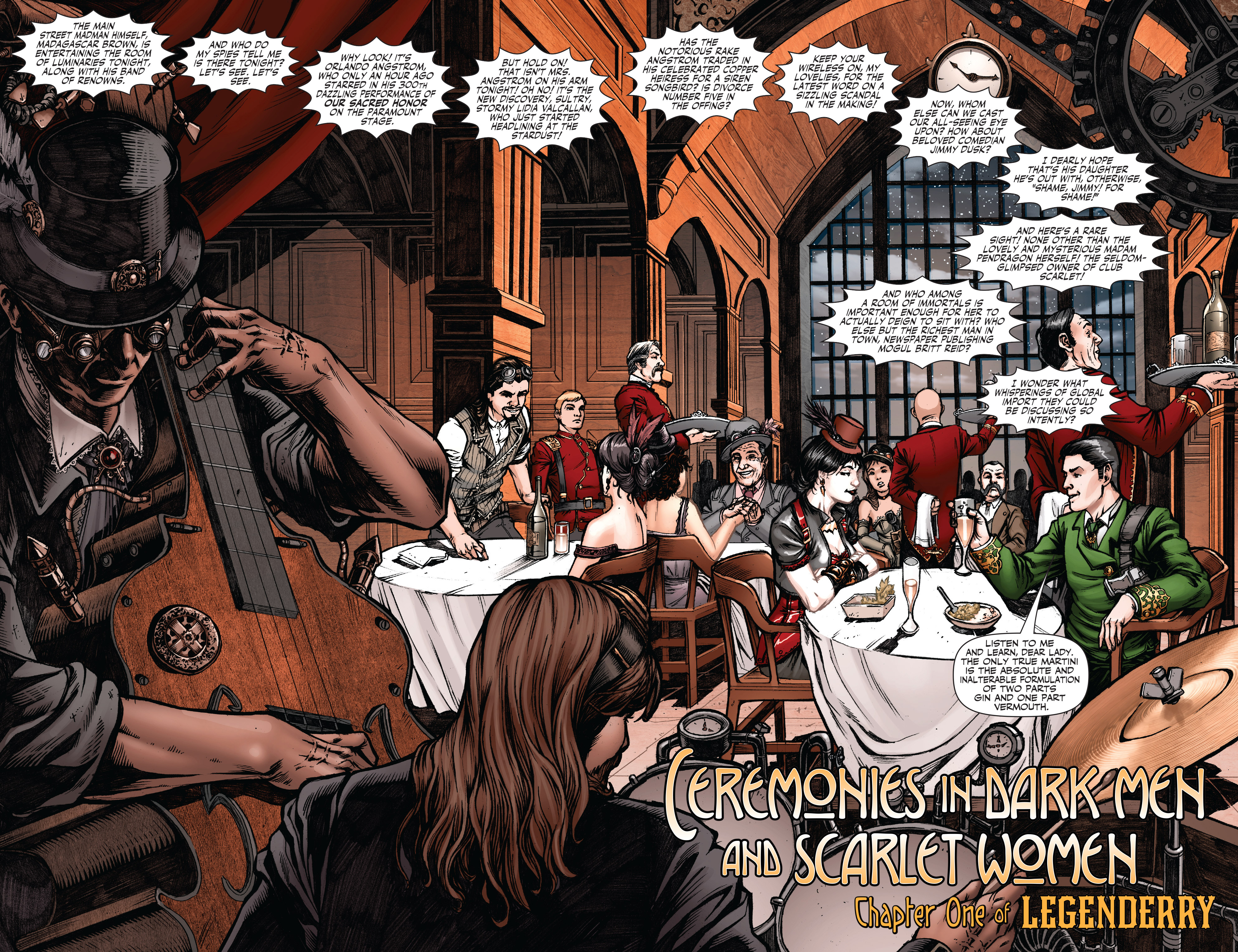Read online Legenderry: A Steampunk Adventure comic -  Issue #1 - 4