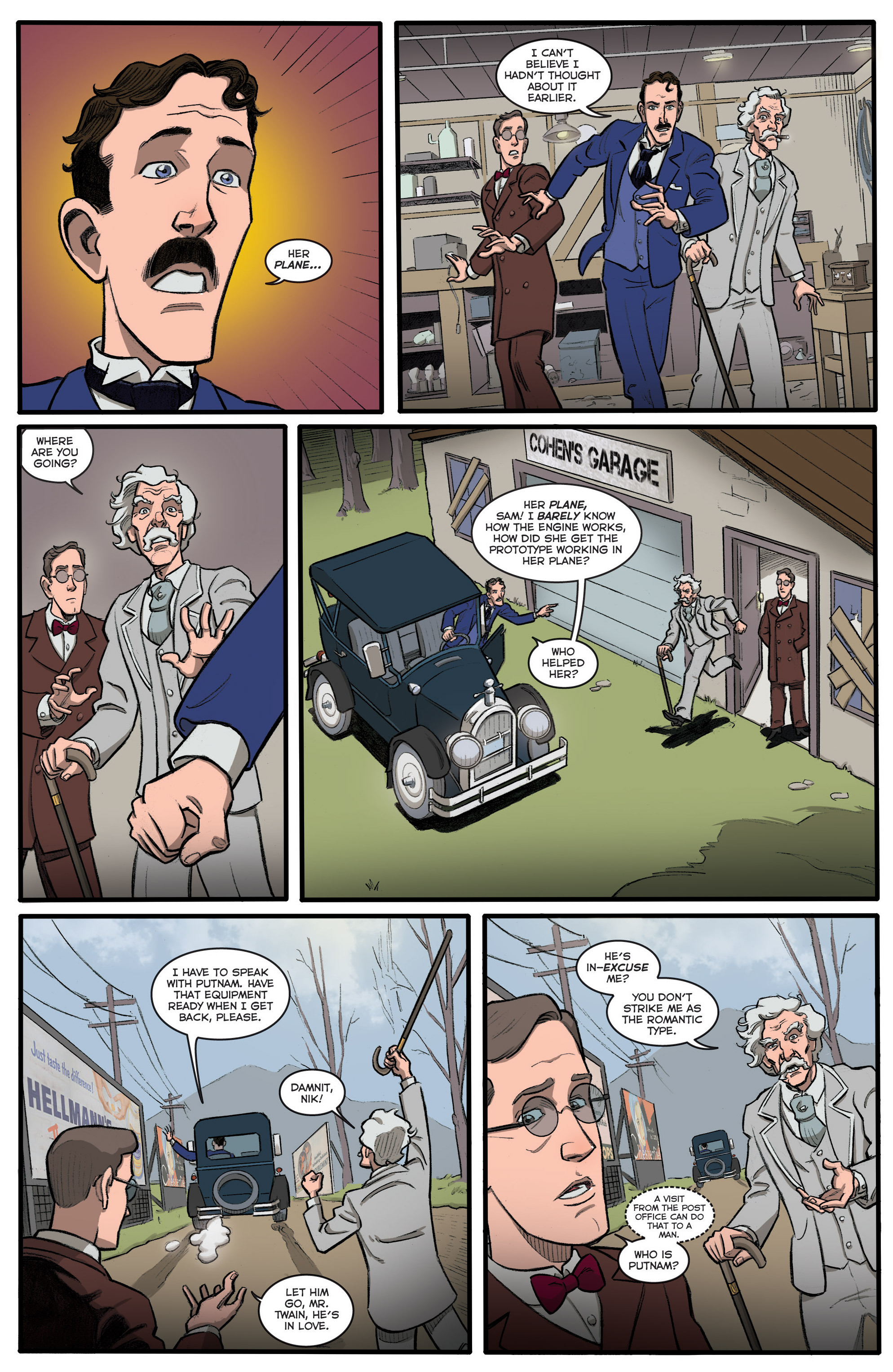 Read online Herald: Lovecraft and Tesla comic -  Issue #7 - 10