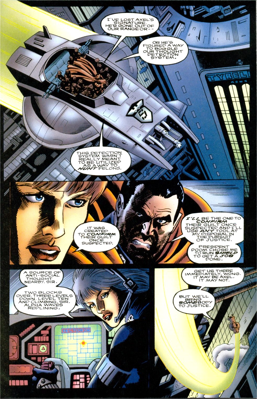 Read online Punisher 2099 comic -  Issue #30 - 11