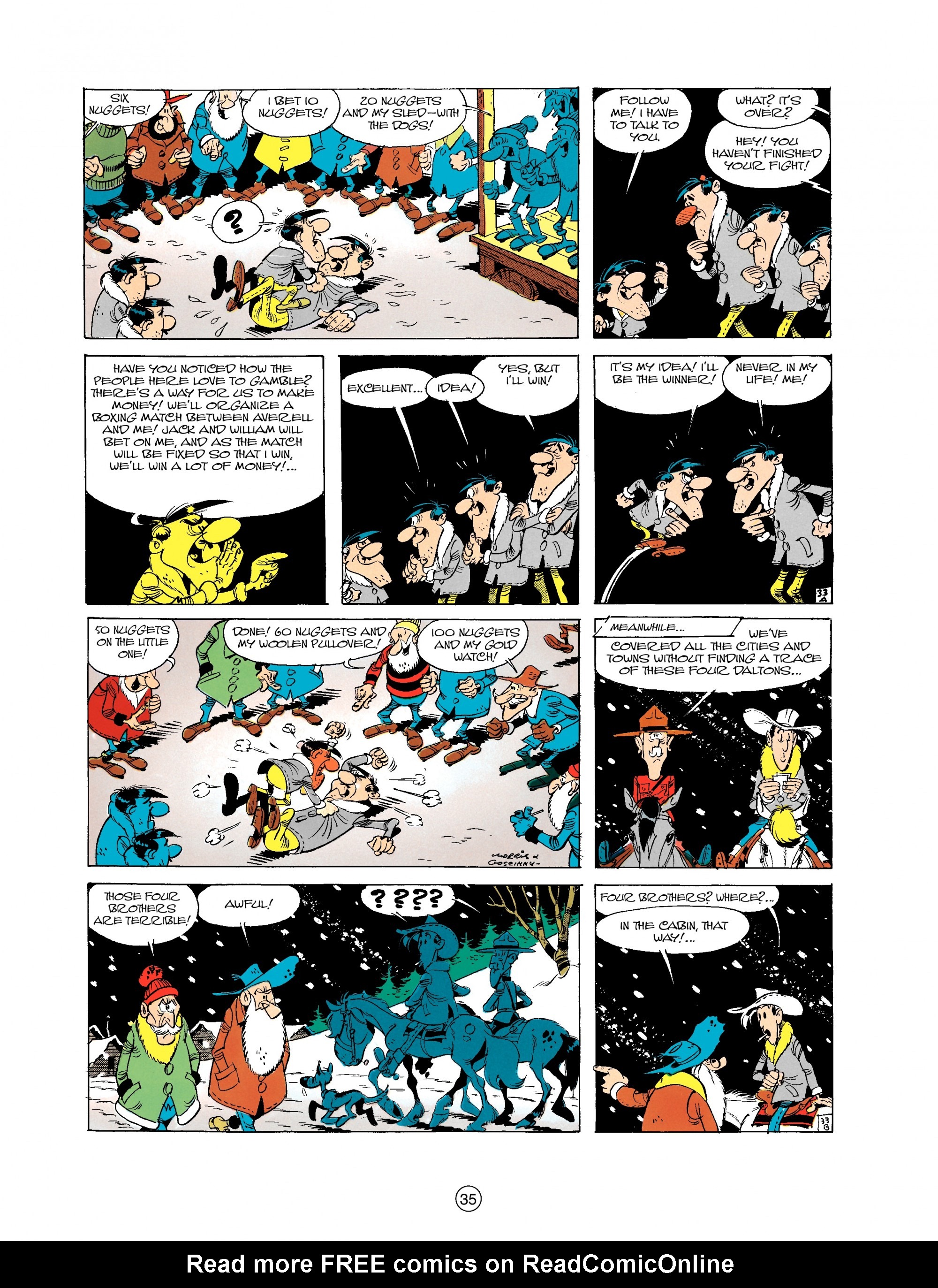 Read online A Lucky Luke Adventure comic -  Issue #15 - 35