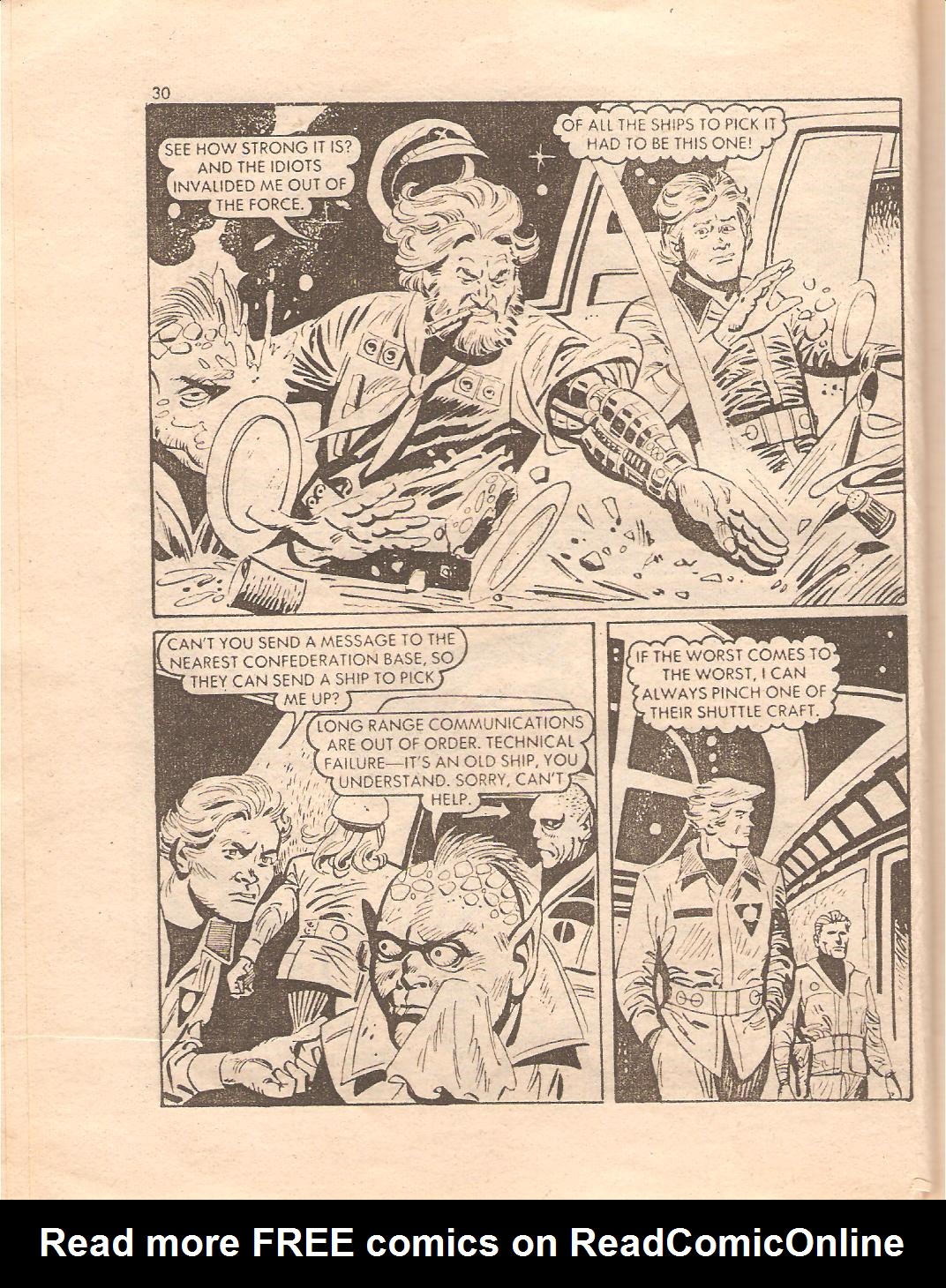 Read online Starblazer comic -  Issue #12 - 30