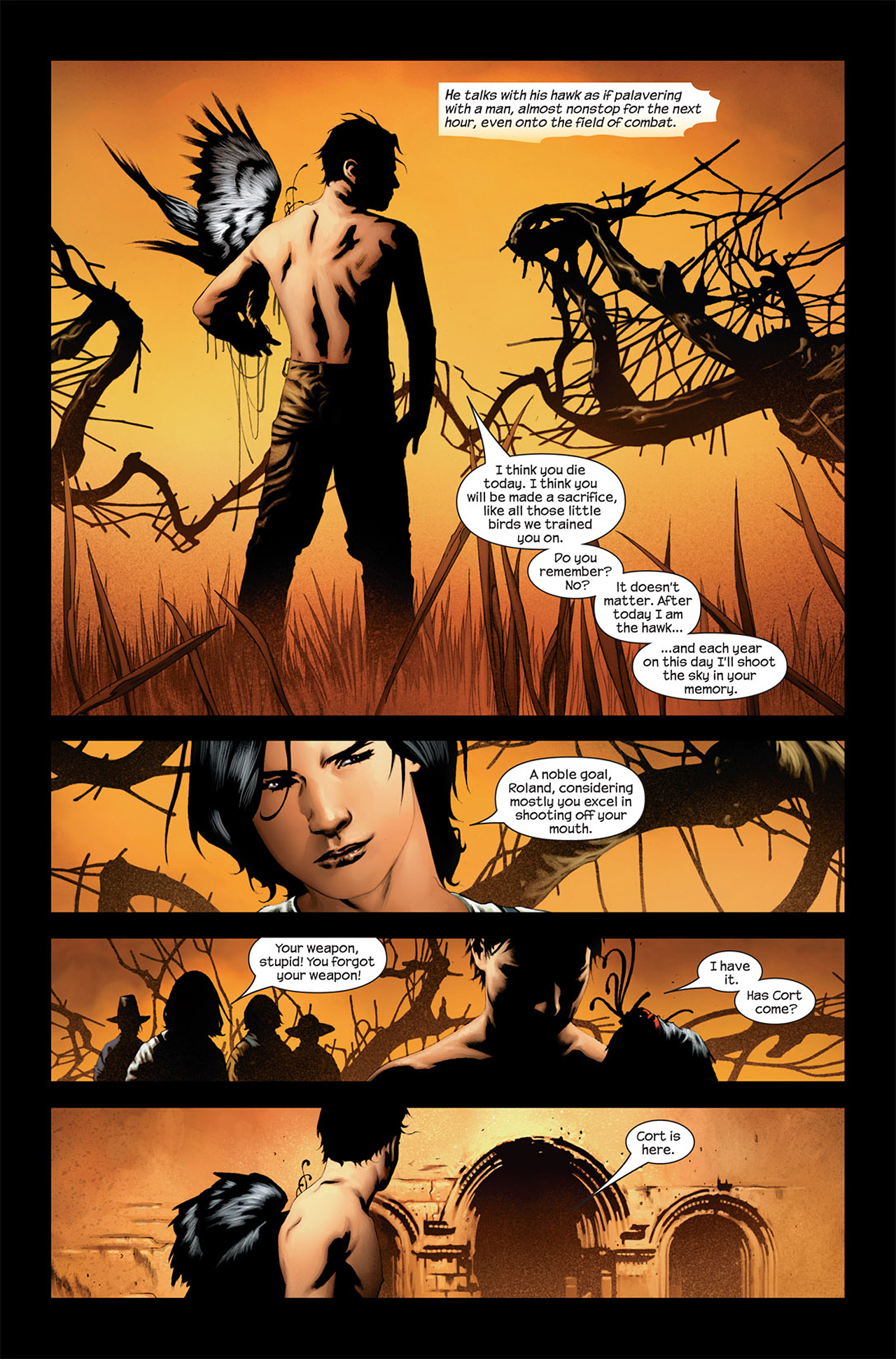 Read online Dark Tower: The Gunslinger Born comic -  Issue #1 - 17