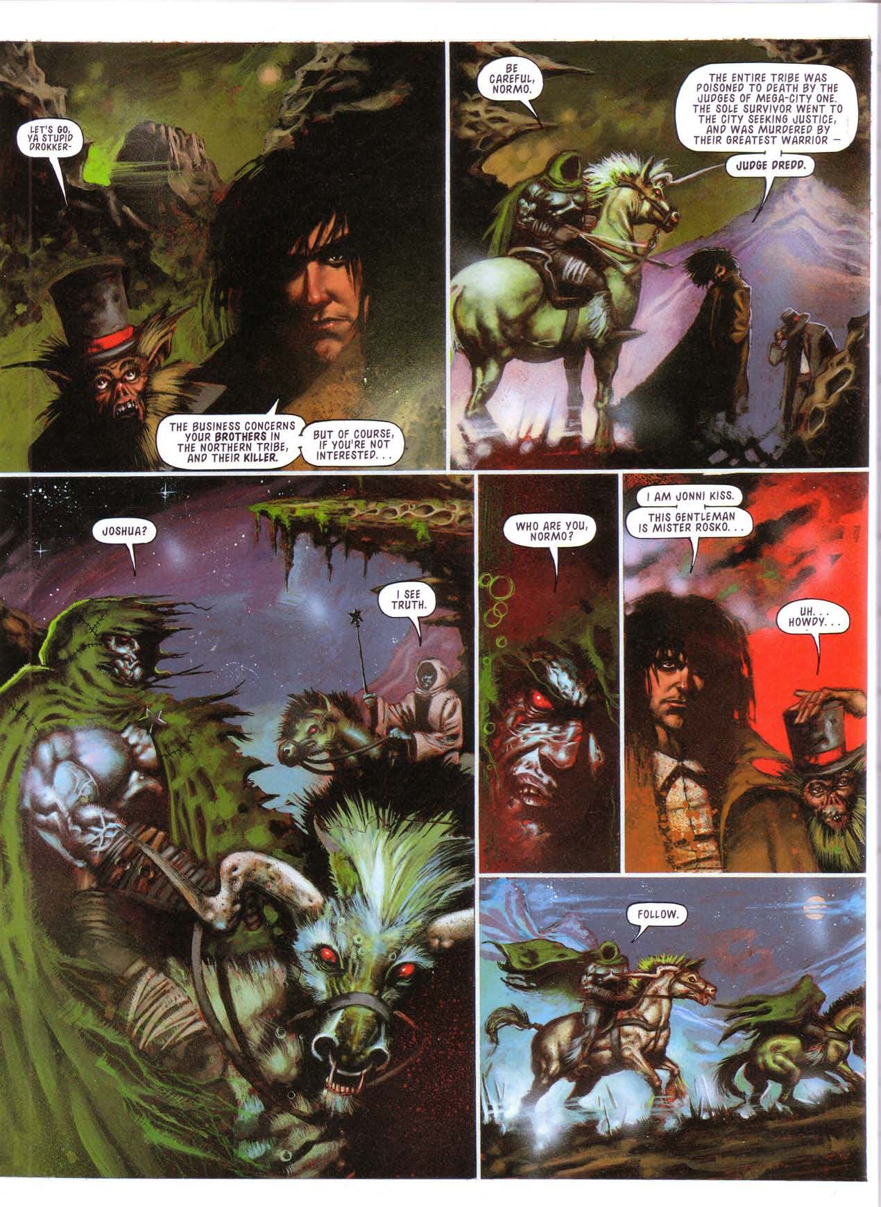 Read online Judge Dredd: Goodnight Kiss comic -  Issue # TPB - 40