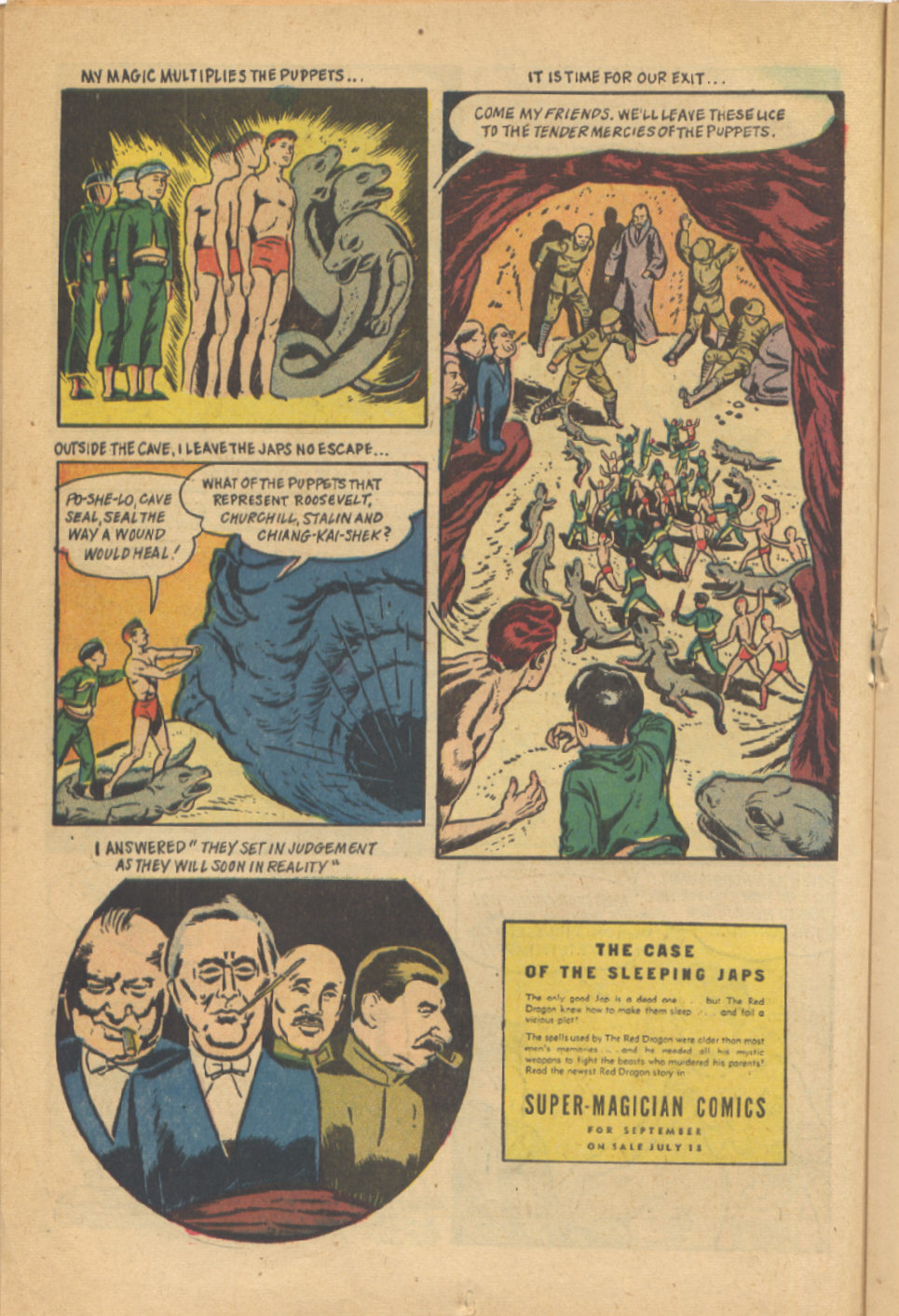 Read online Super-Magician Comics comic -  Issue #28 - 32