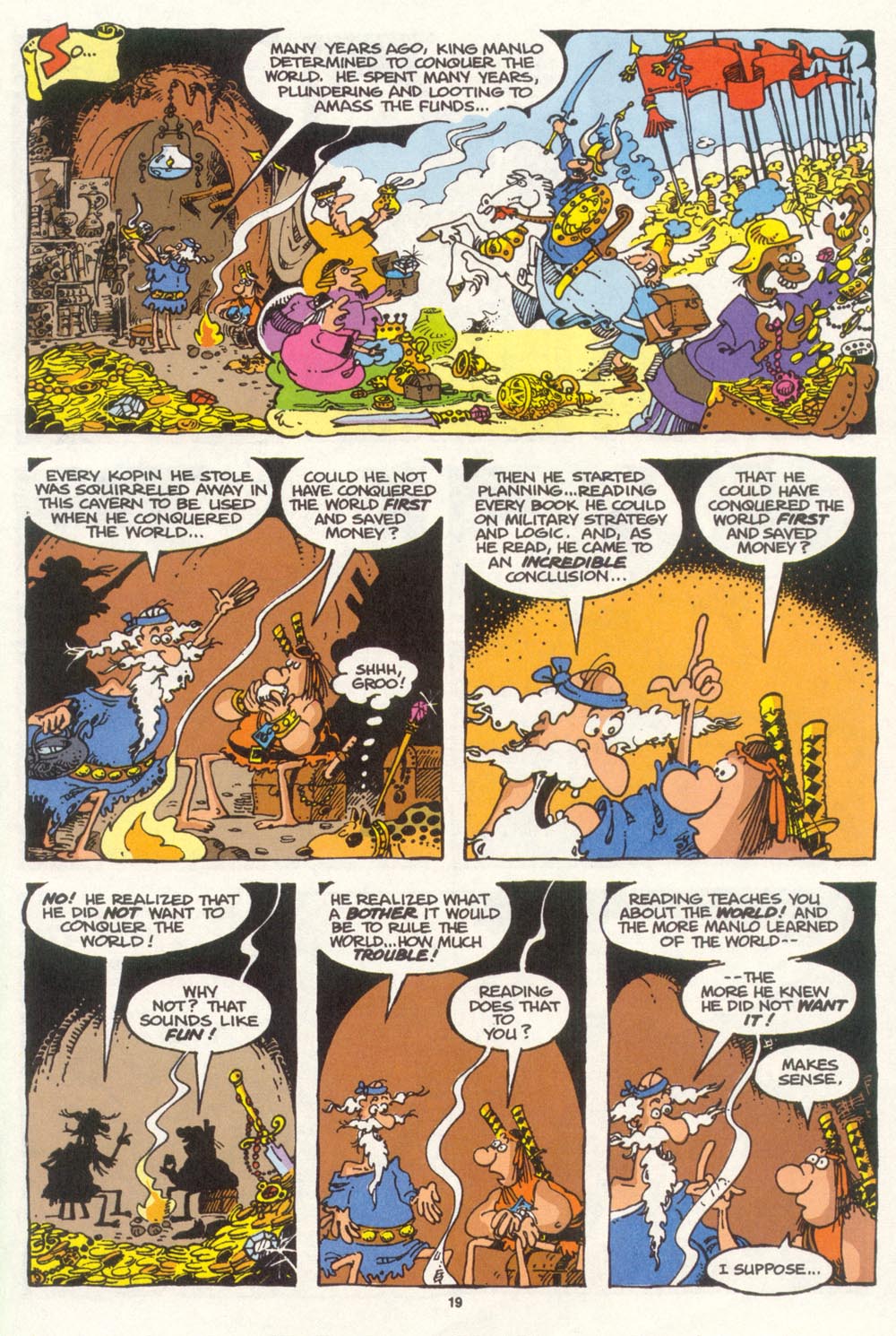 Read online Sergio Aragonés Groo the Wanderer comic -  Issue #100 - 20