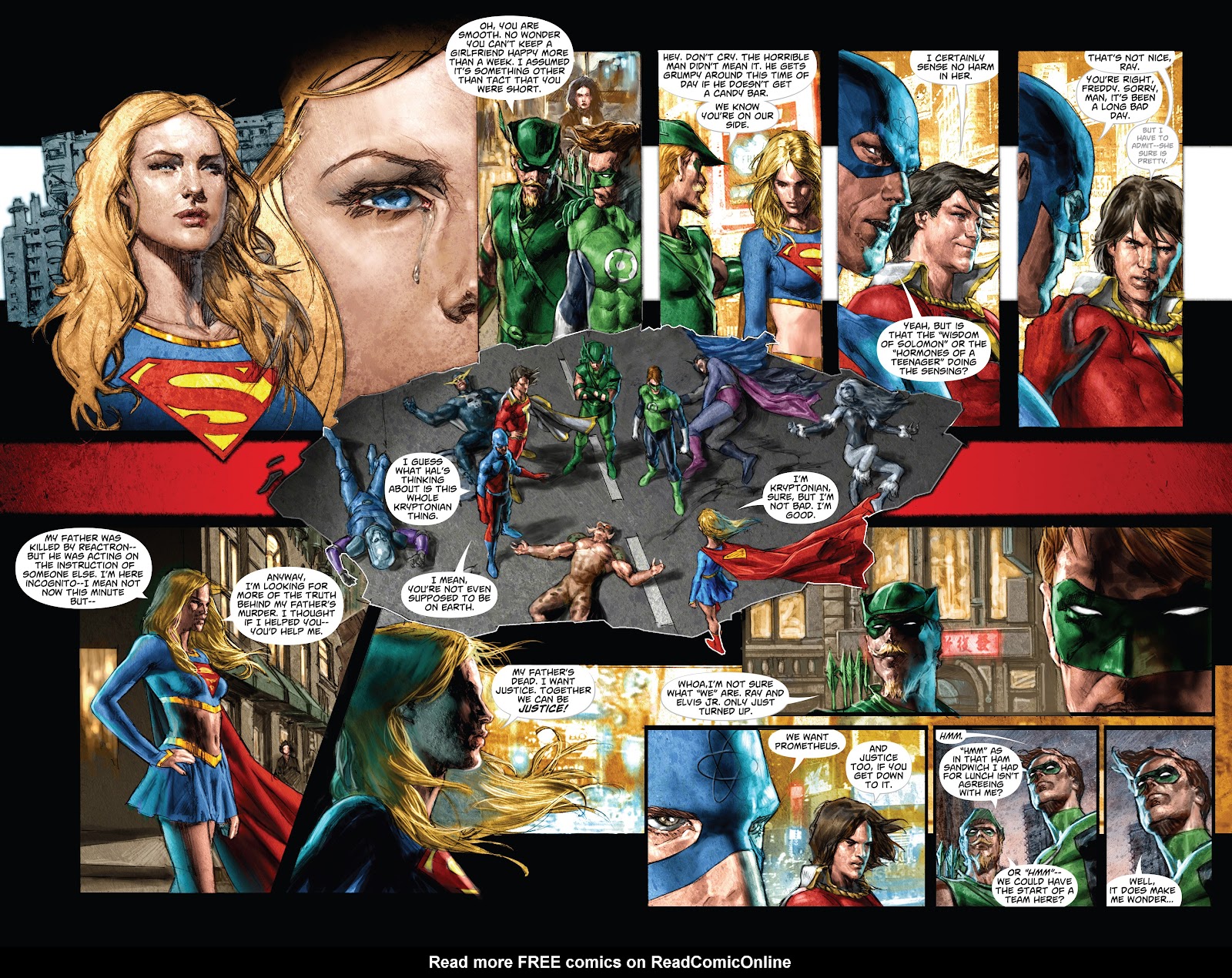 Justice League: Cry for Justice issue 3 - Page 3