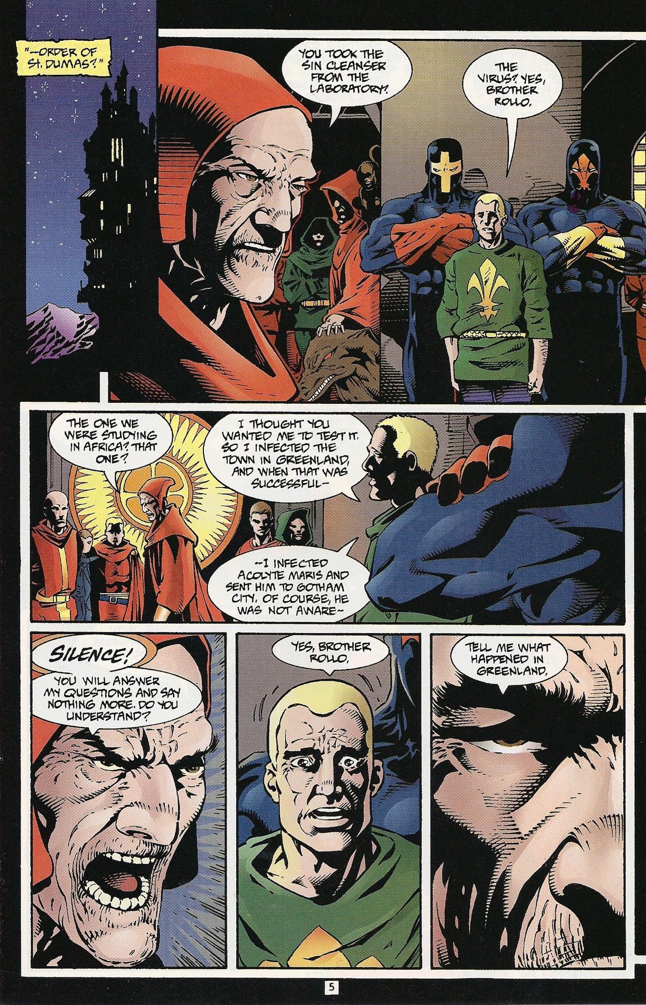 Read online Batman: Contagion comic -  Issue #10 - 9