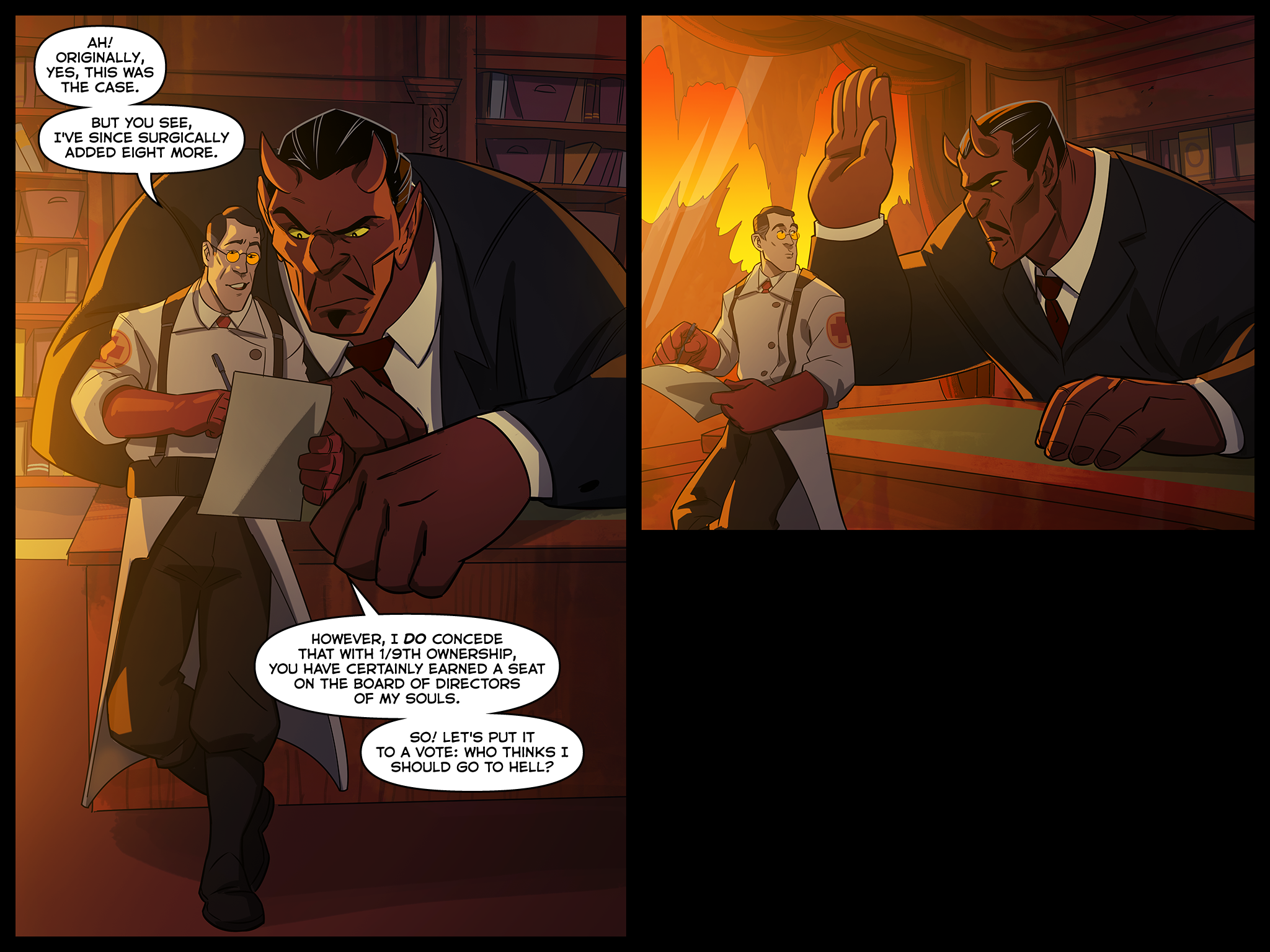 Read online Team Fortress 2 comic -  Issue #6 - 215