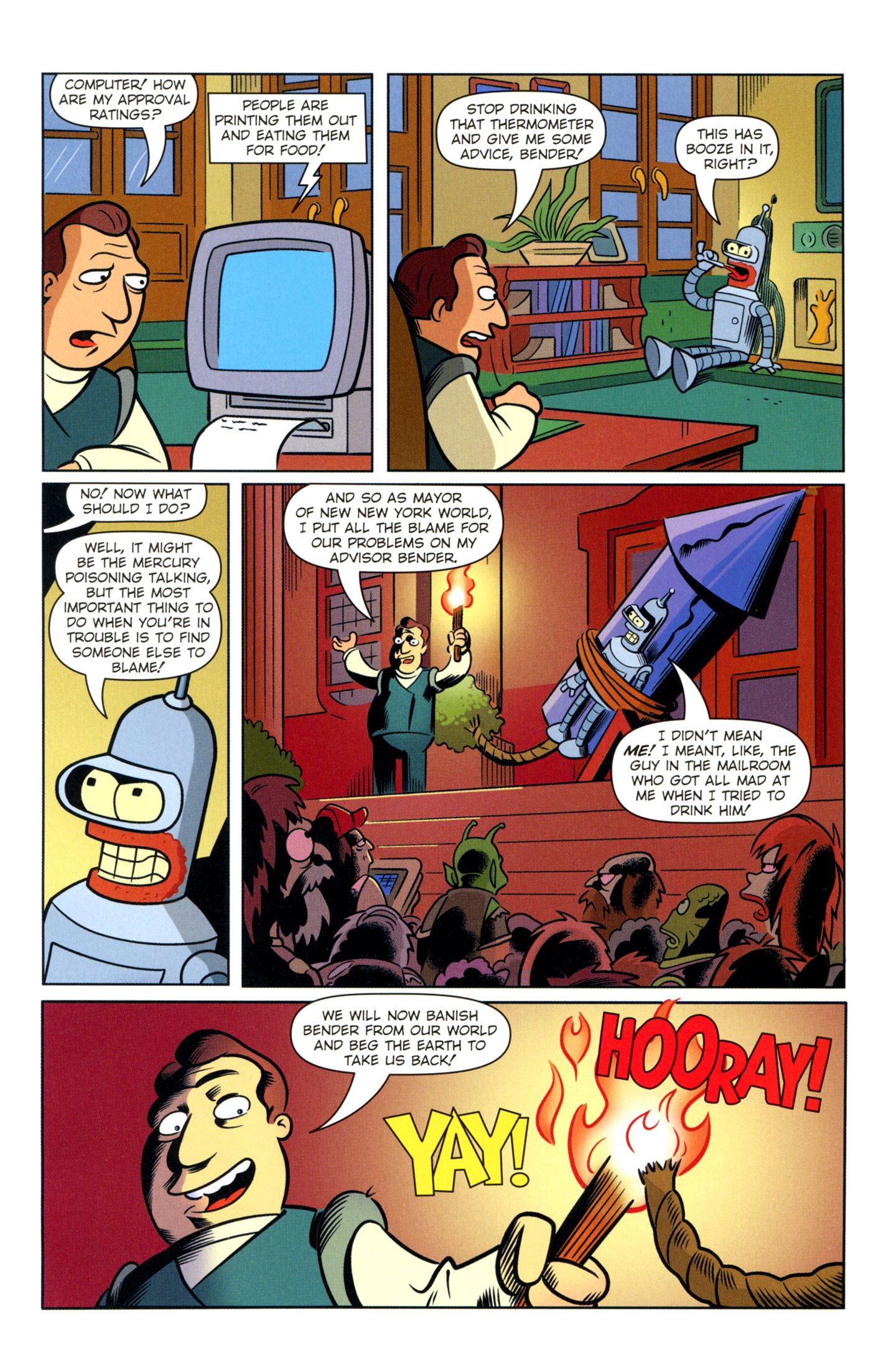 Read online Futurama Comics comic -  Issue #59 - 20
