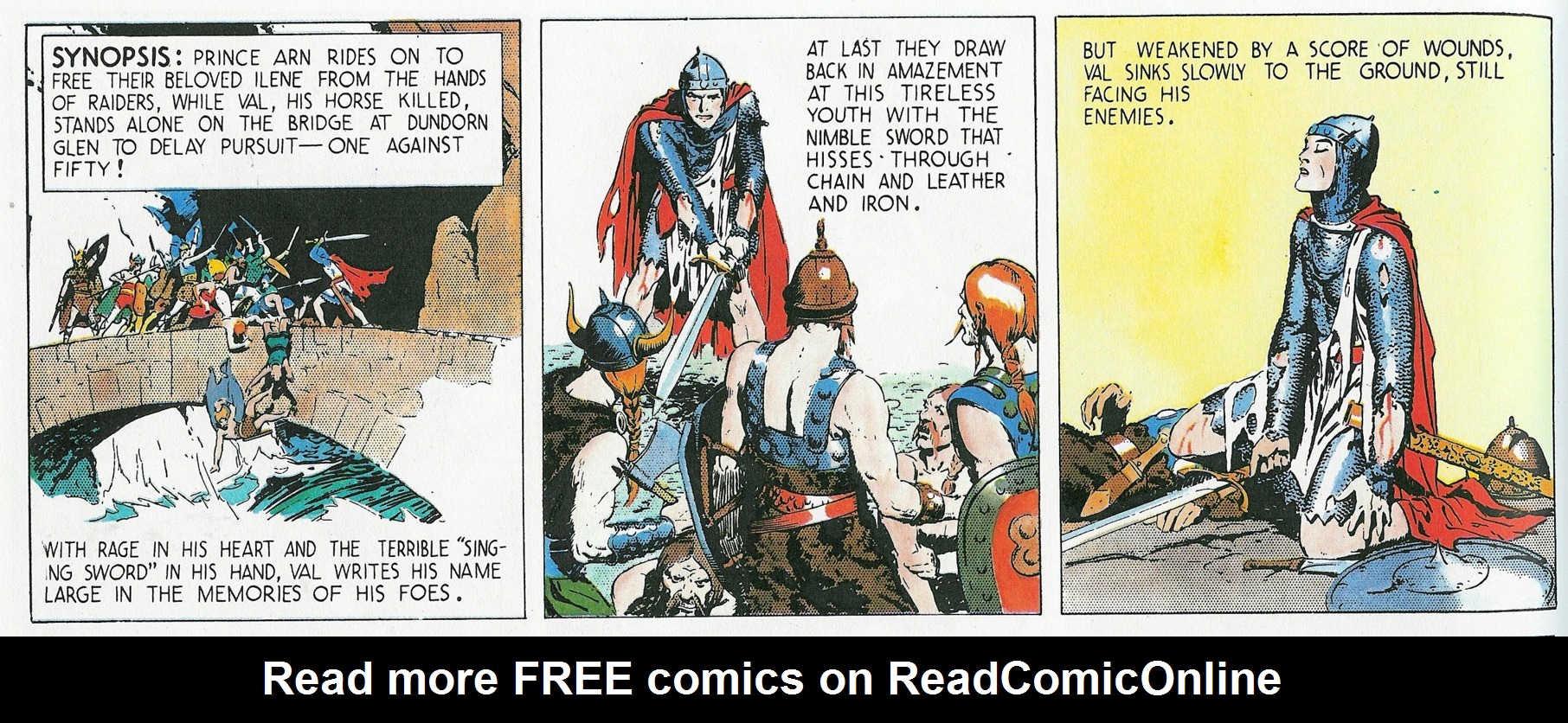 Read online Prince Valiant comic -  Issue # TPB 1 (Part 2) - 44