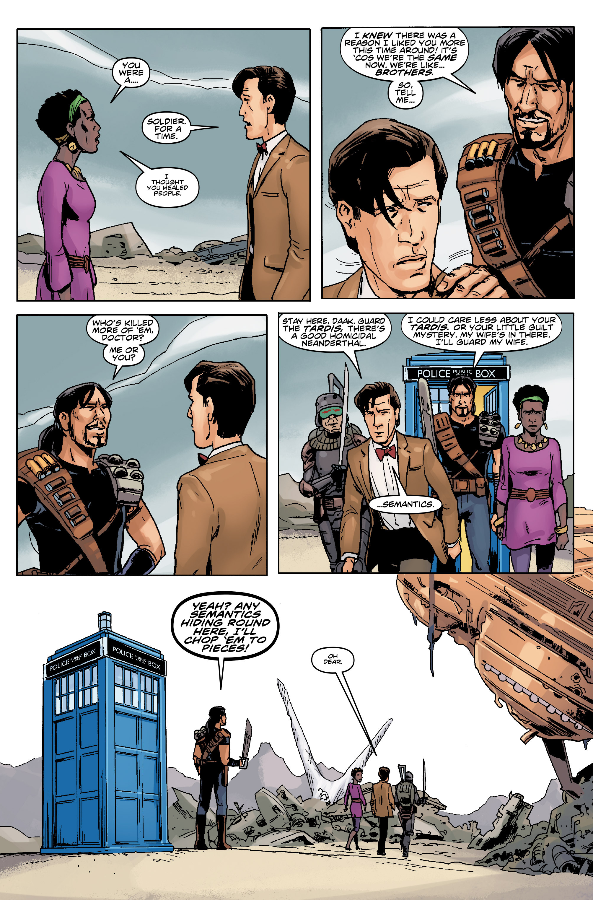 Read online Doctor Who: The Eleventh Doctor Year Two comic -  Issue #4 - 14