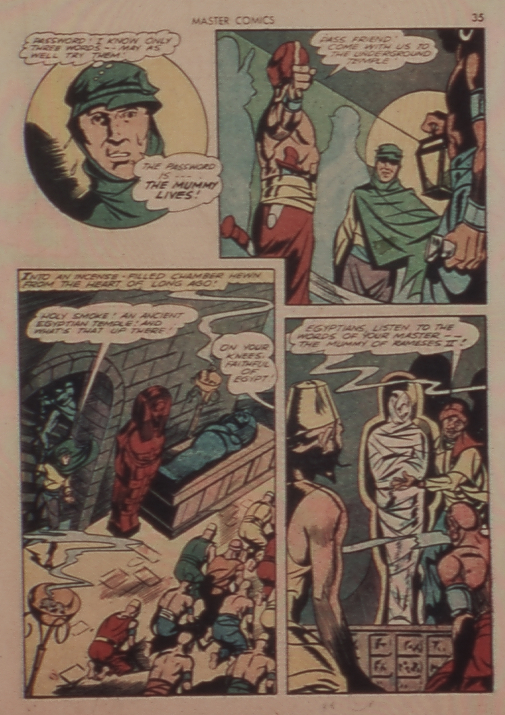 Read online Master Comics comic -  Issue #36 - 35