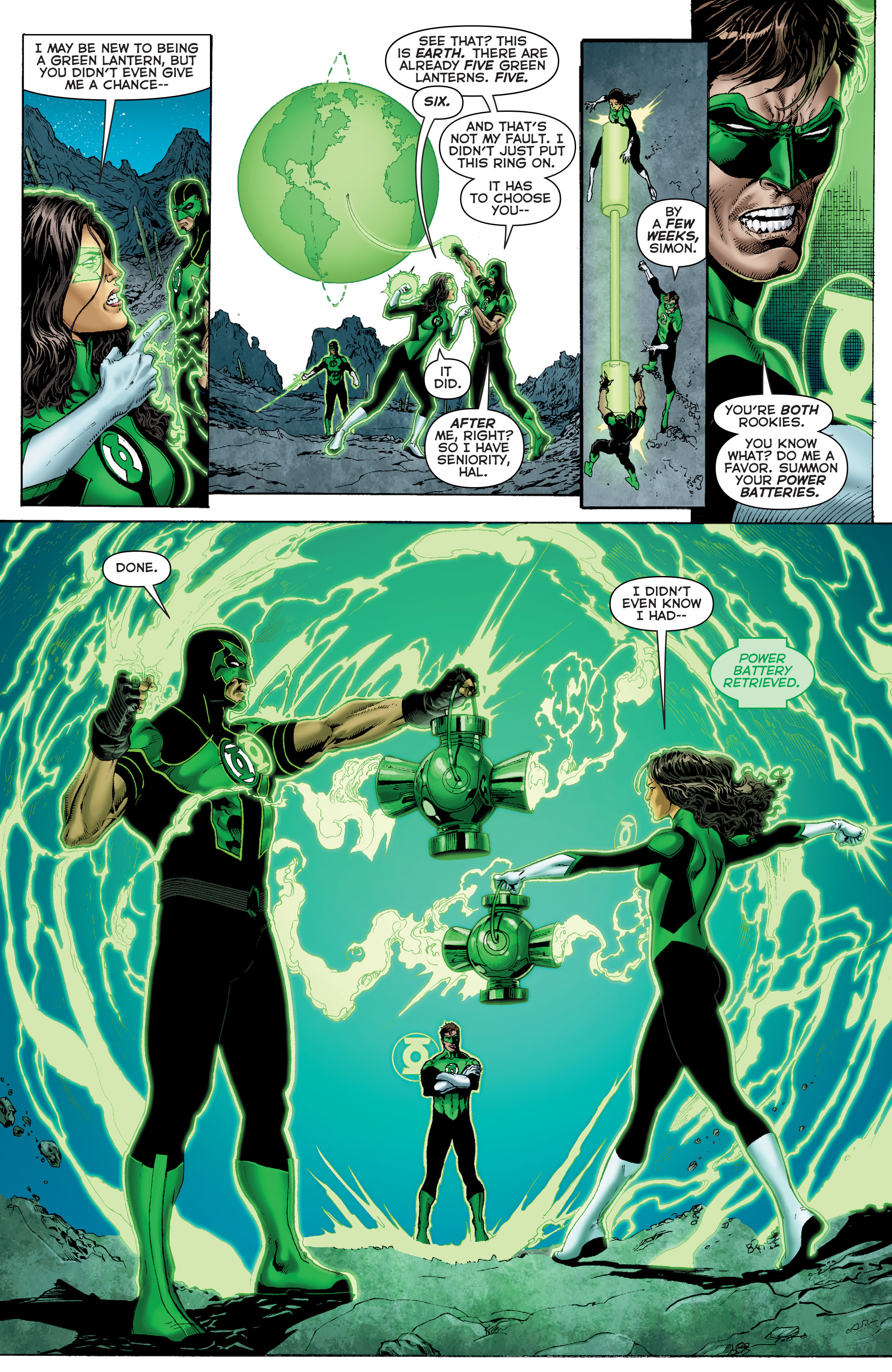 Read online Green Lanterns: Rebirth comic -  Issue # Full - 18