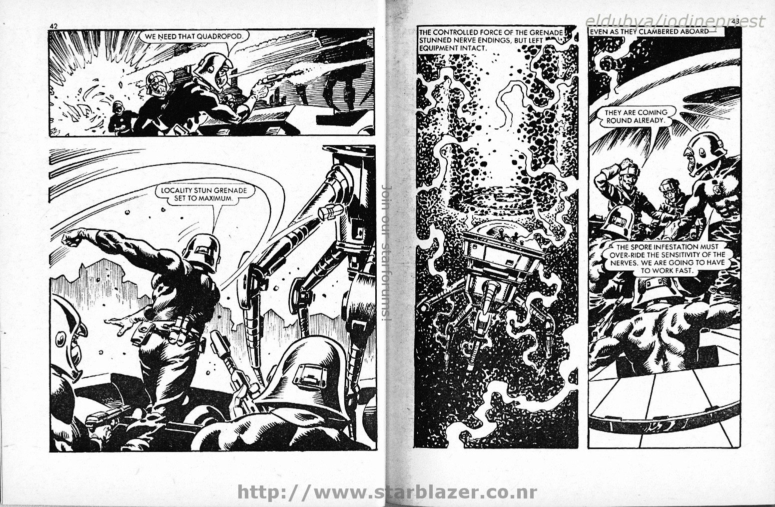 Read online Starblazer comic -  Issue #161 - 23